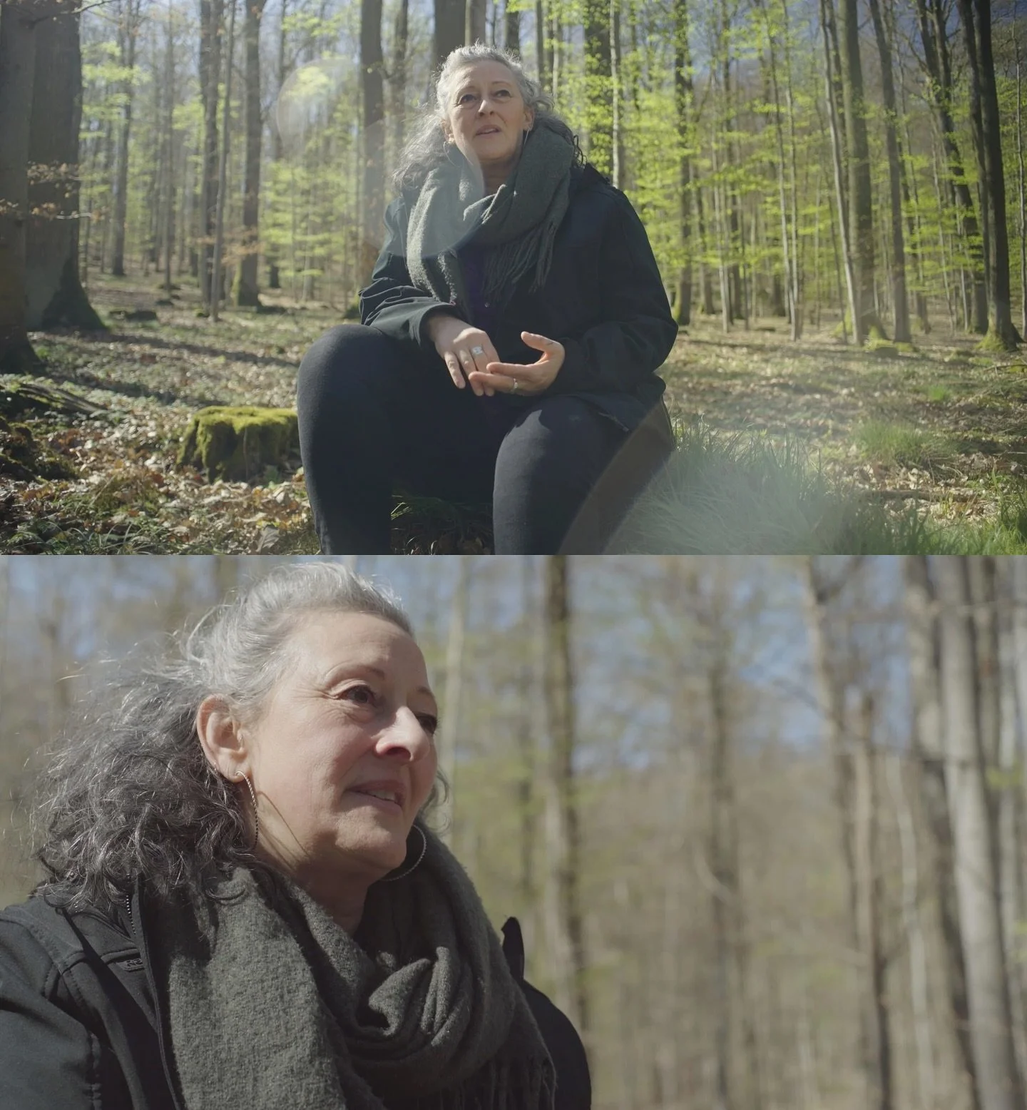 🎬 Je continue de vous d&eacute;voiler quelques images du tournage avec Claudia. Artiste, cr&eacute;ative, intuitive, Claudia rassemble. 
Ce jour-l&agrave;, elle animait un cercle de femmes &mdash; un espace pour d&eacute;poser ses &eacute;motions, s