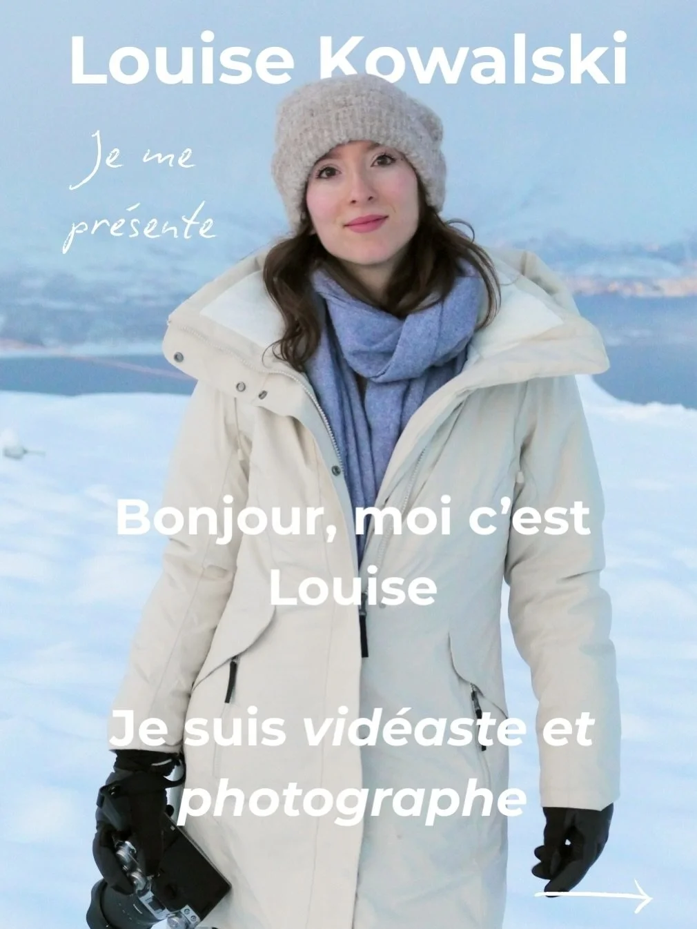 Hello ! Je m&rsquo;appelle Louise,
Je suis photographe et vid&eacute;aste bas&eacute; &agrave; Lyon.

&Agrave; travers mon approche documentaire, je cr&eacute;e des images ancr&eacute;es dans le r&eacute;el, l&rsquo;humain et le vivant.

J&rsquo;acco