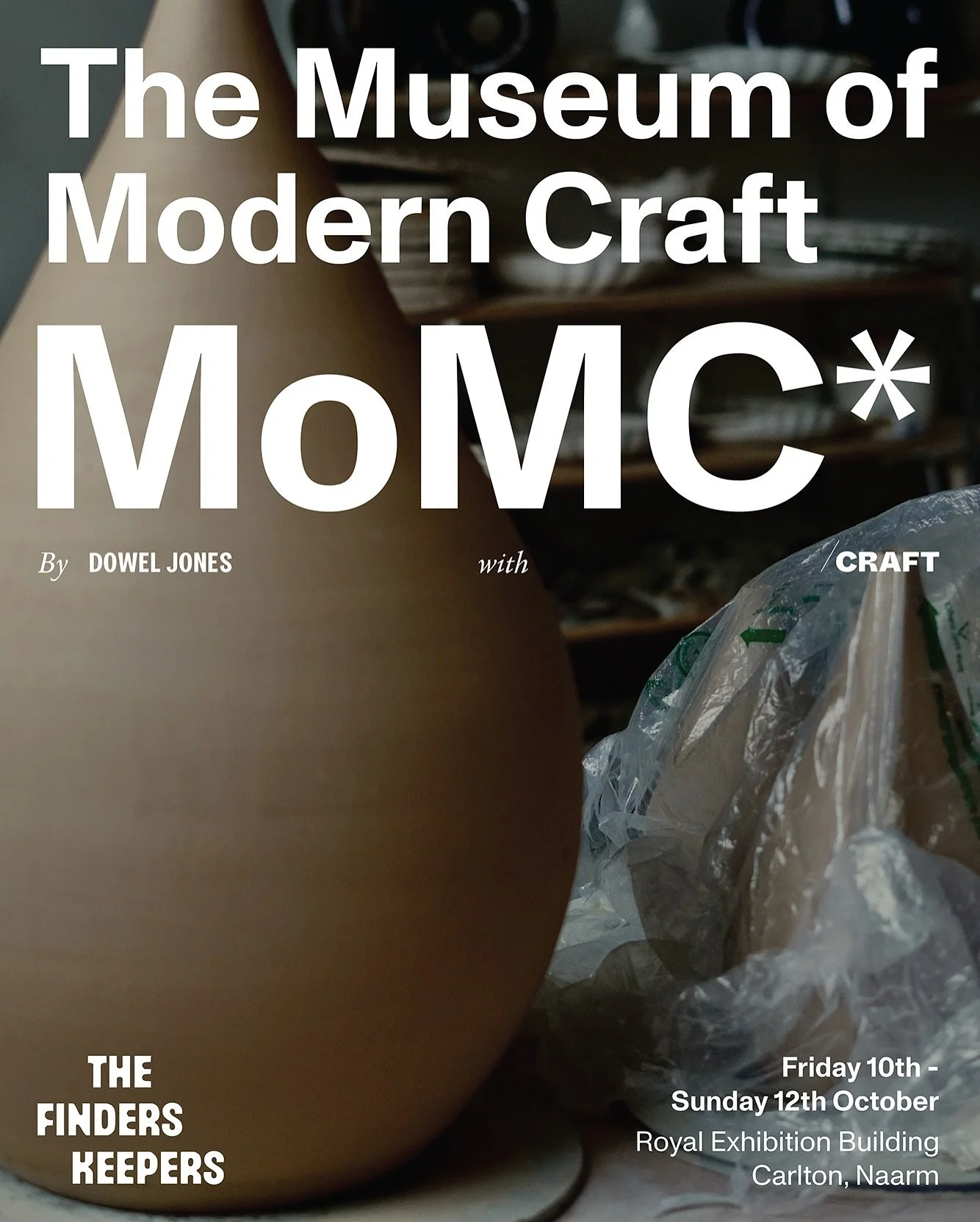 Such a pleasure to be part of an amazing project ✨ If you are in Melbs be sure to pop in 🙏✨
.
Please join us from Friday 10th October to Sunday 12th October to celebrate the opening and closing of The Museum of Modern Craft (MoMC*), Australia&rsquo;