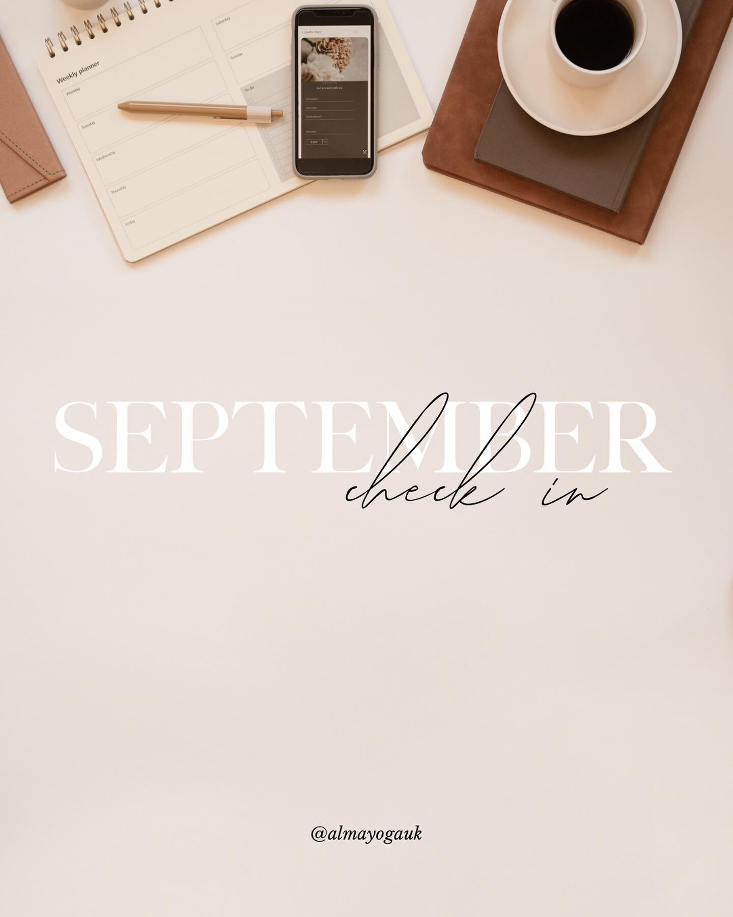 September seems to have gone by in a flash. Take a moment to pause and take in the last month with a self check-in practice to ground, settle and come back to you. ✨

Why not grab a cuppa, get into your comfiest and cosiest clothes, and light up a de