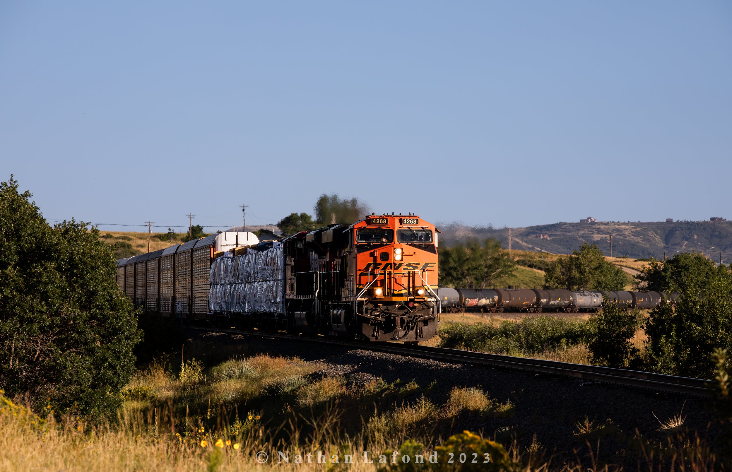 BNSF Manifest - Sedalia, Colorado.