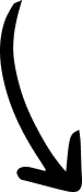 An icon of a curved arrow pointing towards the next stage, The arrow starts at the top and points downwards with a curved shape
