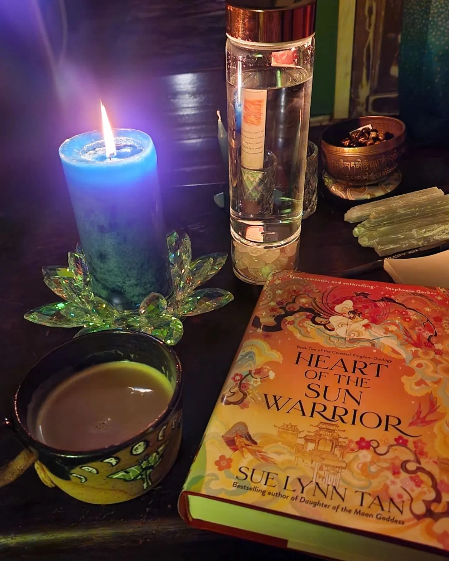 Really enjoyed this series! Thank you @suelynntan ❤️🙏 #daughterofthemoongoddess #heartofthesunwarrior