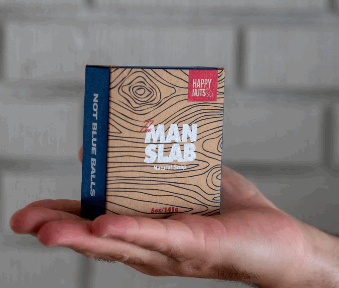 The Manslab Natural Homemade soap bar