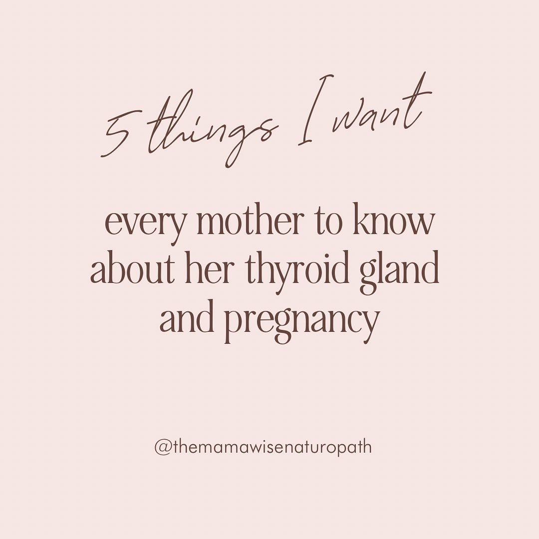 Thinking of having a baby soon? Or in early pregnancy now? Please think about the state of health your thyroid gland is in 🙏🏻

And no, you cannot know this by ONLY getting your TSH tested 🤦🏼&zwj;♀️ 

Please find a thyroid-savvy practitioner or na