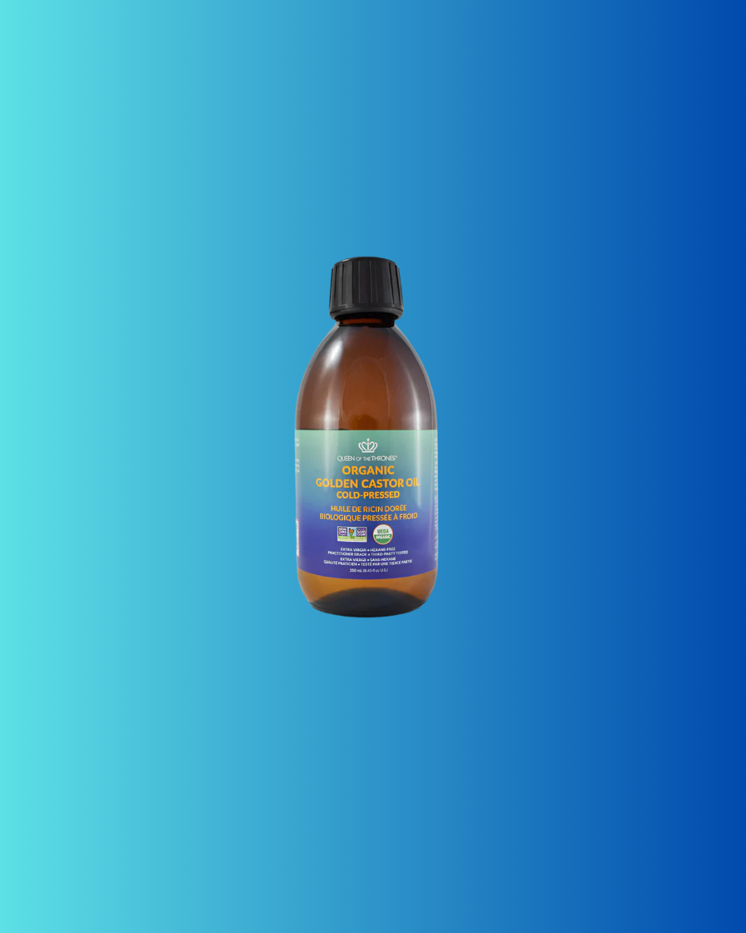 QOT - Organic Golden Castor Oil -250mL