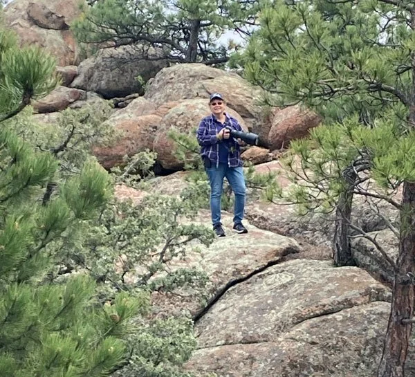 Susan out taking even more photos!