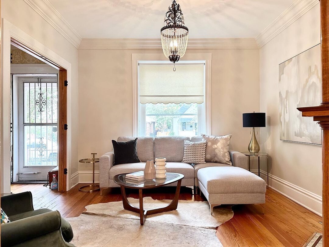 Charming Denver Square, located in historic Baker neighborhood. The vintage touches with modern life 💖✨

Listing by: Karl Lueders, Kentwood Real Estate Cherry Creek 
Staging: Flora Interiors
#florainteriors 
#denverstaging