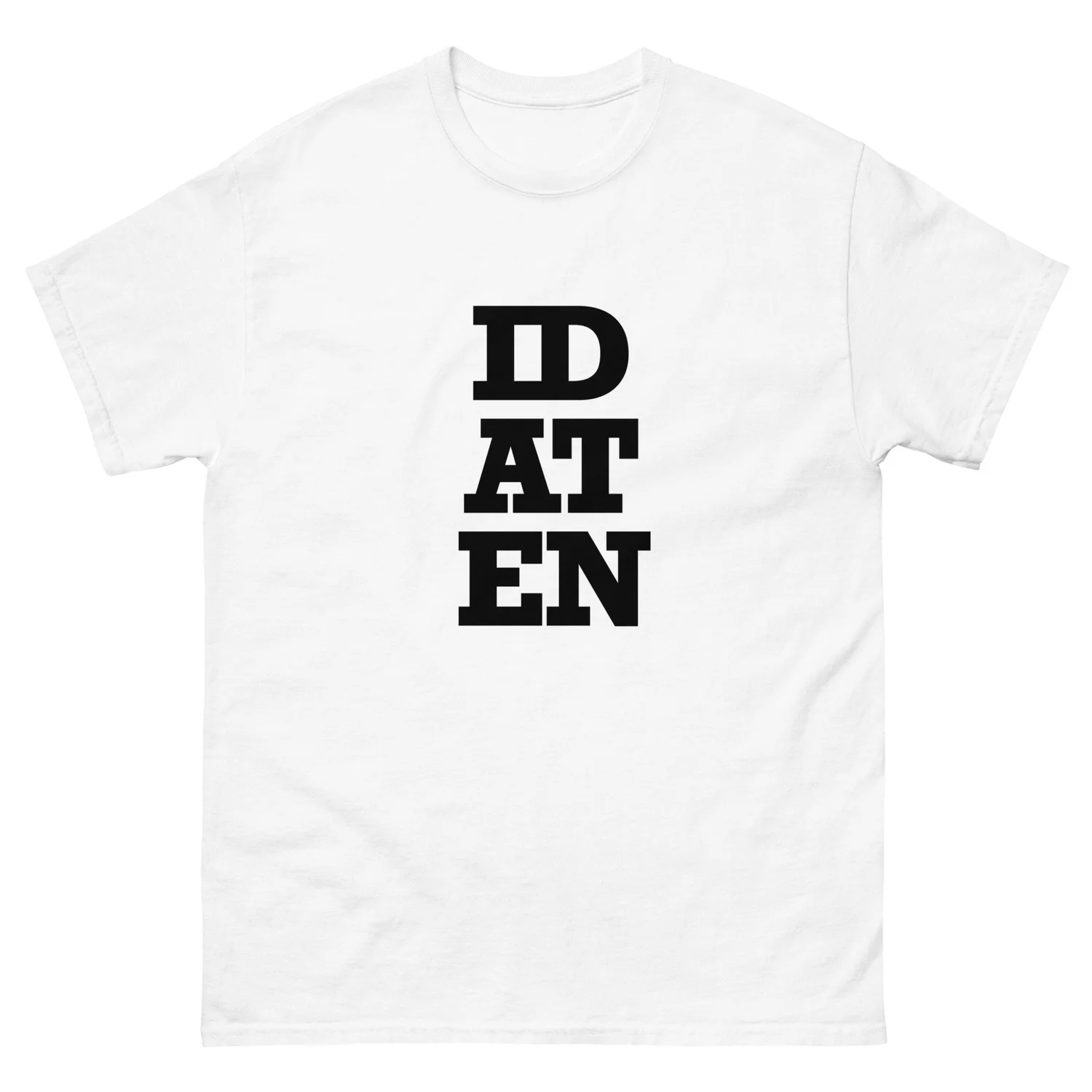 Idaten Classic T-shirt (Black Letters) — Idaten Clothing
