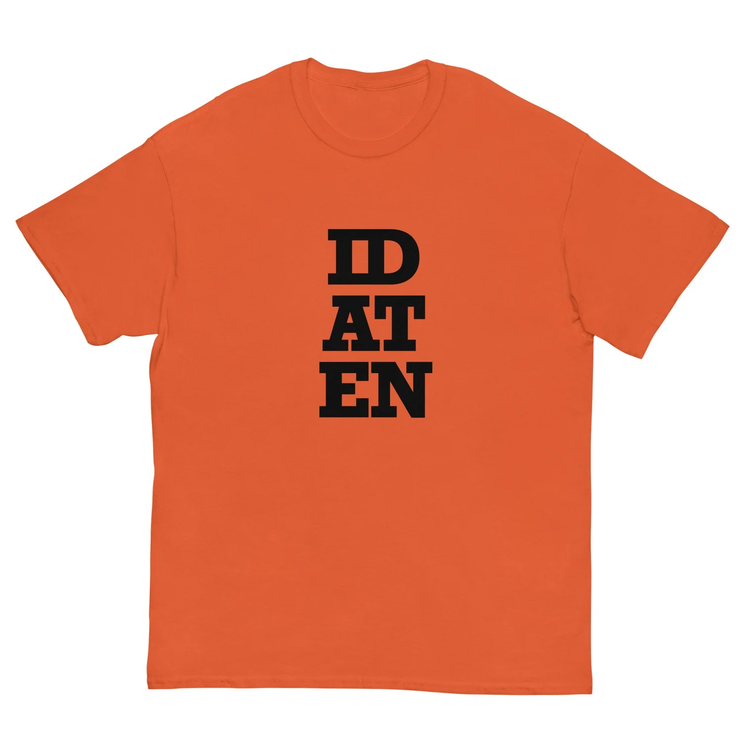 Idaten Classic T-shirt (Black Letters) — Idaten Clothing