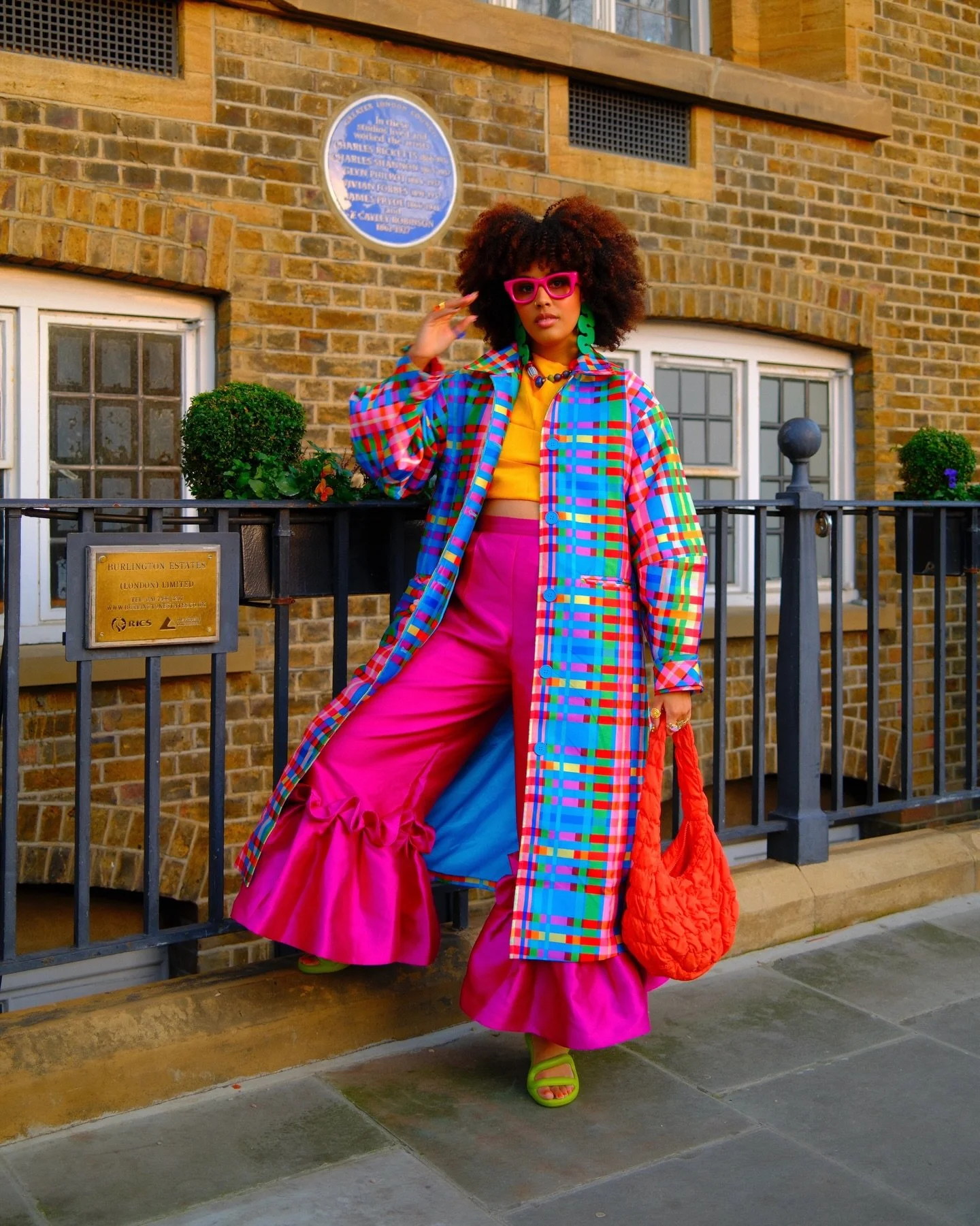 dressing for the year i want 🌈  if you&rsquo;re sick of me in this outfit i fear i have achieved my goal of outfit repeating to annoyance. low key who could be mad bc the fit is just that goooooood. also i wanted to post these pics bc otherwise they