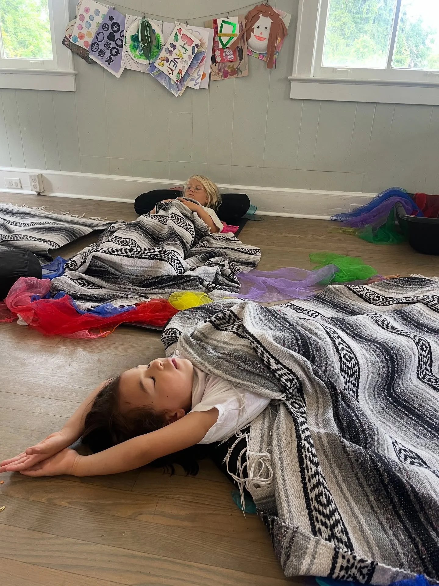 β¨ After-School Savasana
The school day can be a lot— so many expectations, transitions, and emotions to carry in one little body. When children come to Connection Club after school, rest becomes a gentle and intentional part of our time togeth