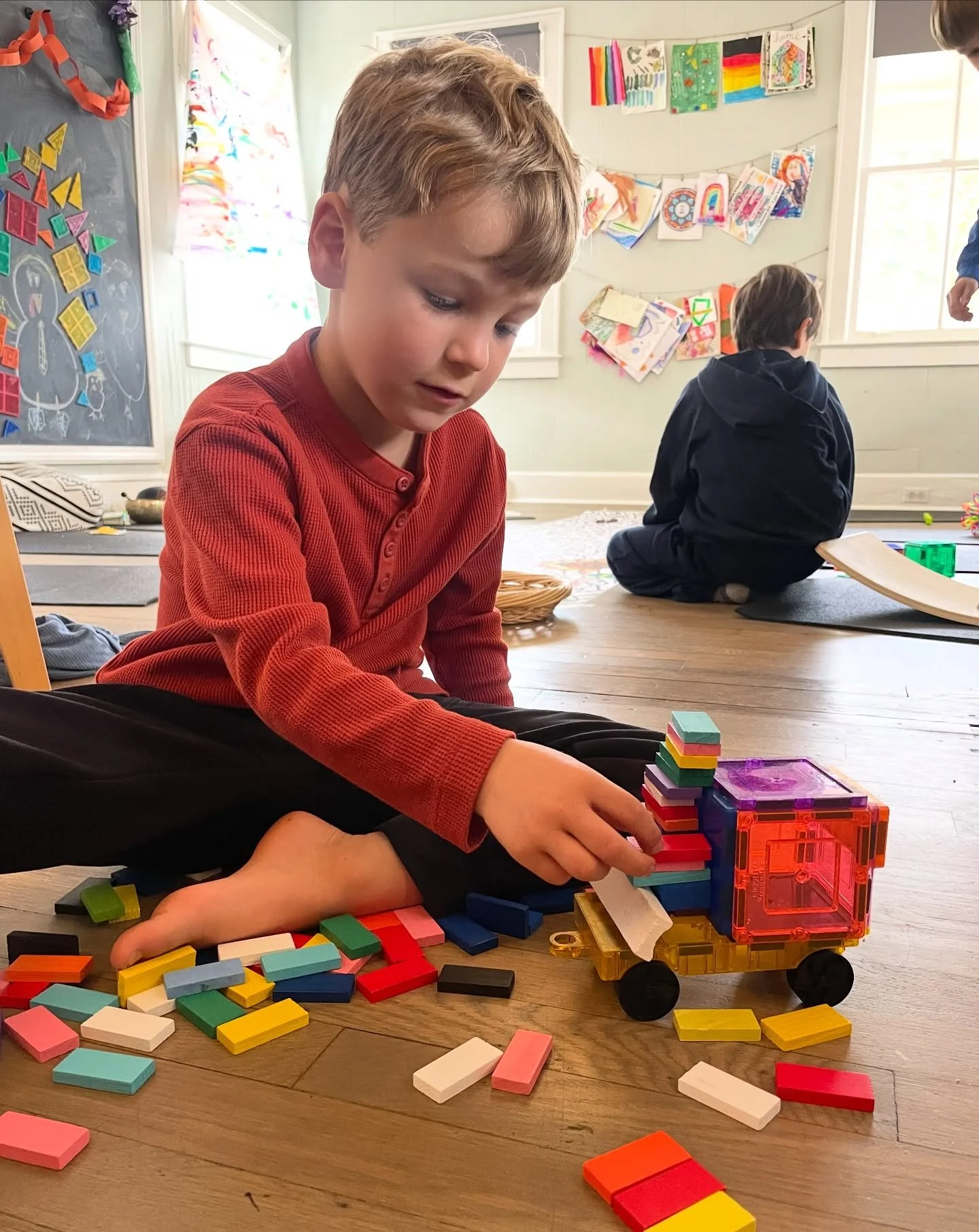&ldquo;I am very, very busy. I&rsquo;m doing very hard work.&rdquo;

Leave it to a 5-year-old to tell us everything we need to know about early childhood education. ✨