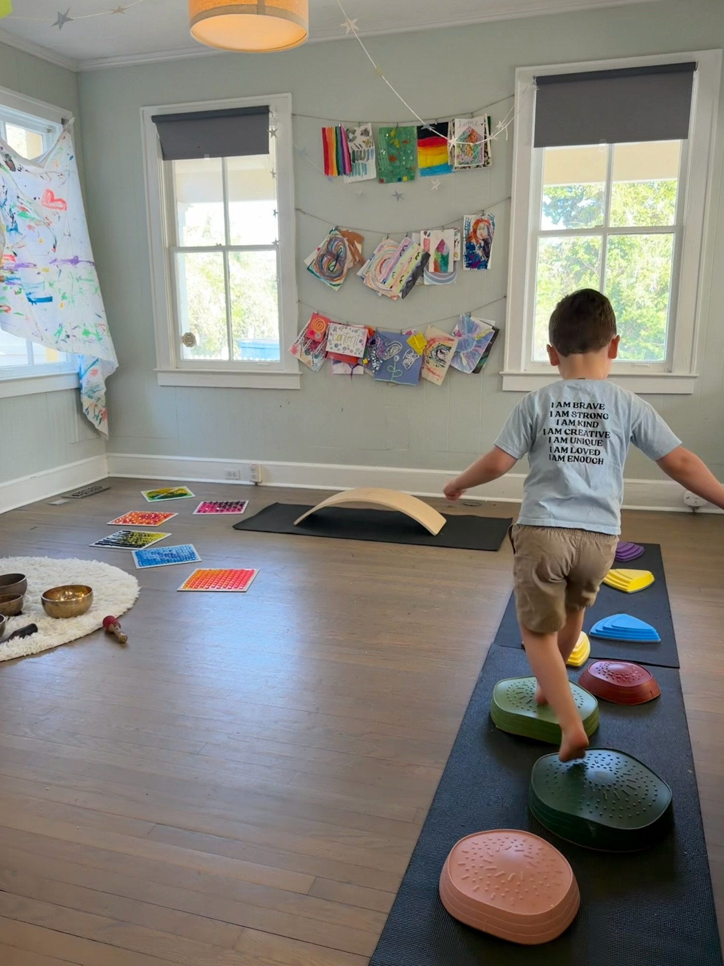 A space to move the way kids are meant to 🤍

Climbing, balancing, wandering, creating&hellip;
figuring things out with their whole bodies and doing exactly what they need 💪🏽🖐🏼🏃🏻

There&rsquo;s room here for all of it ✨