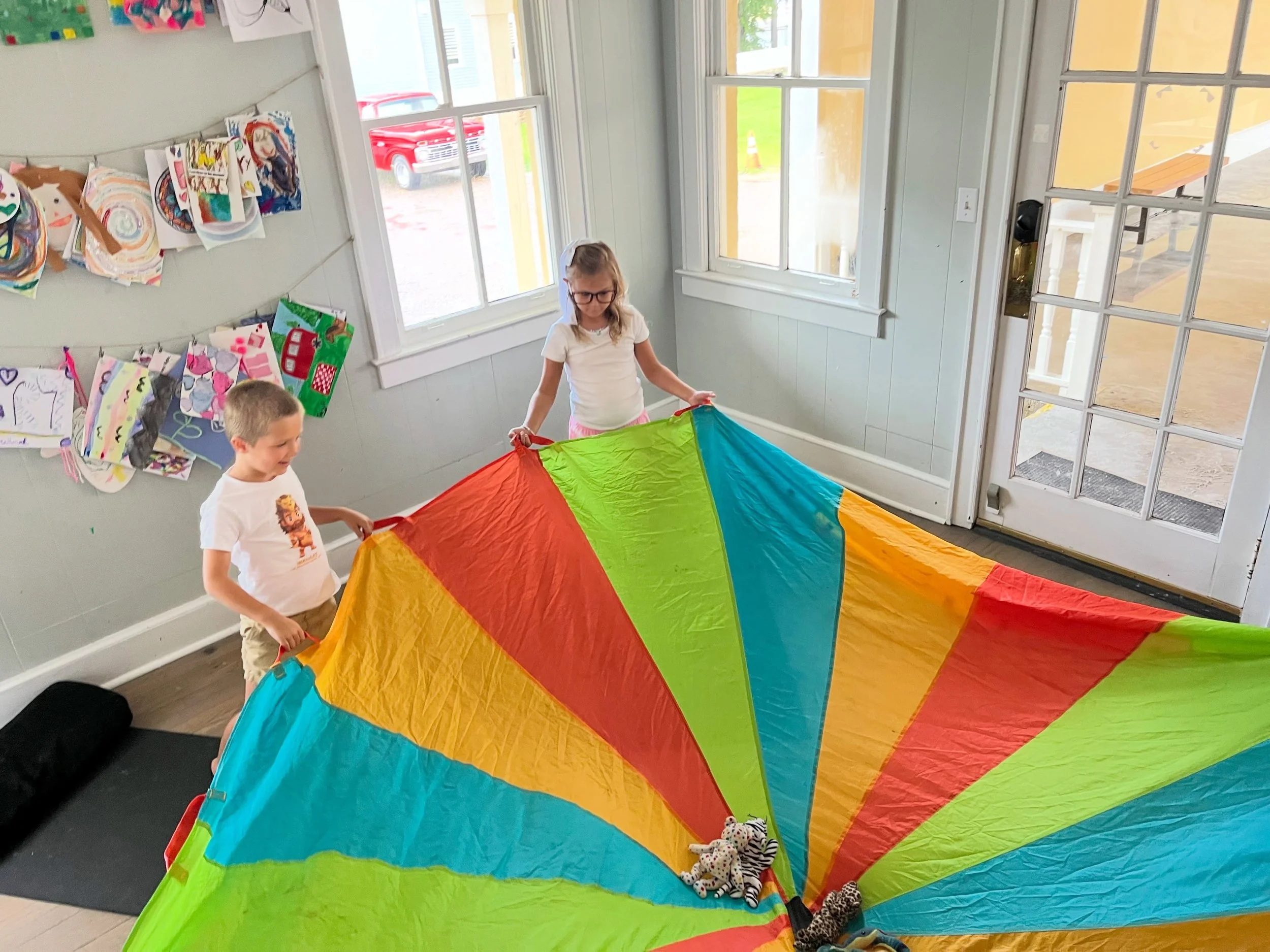 Emotion Explorers is well underway! 

Children are opening up about their own experiences, playing games, learning new language, participating in things like body scans and other strategies and regulation techniques. And maybe most importantly, conne