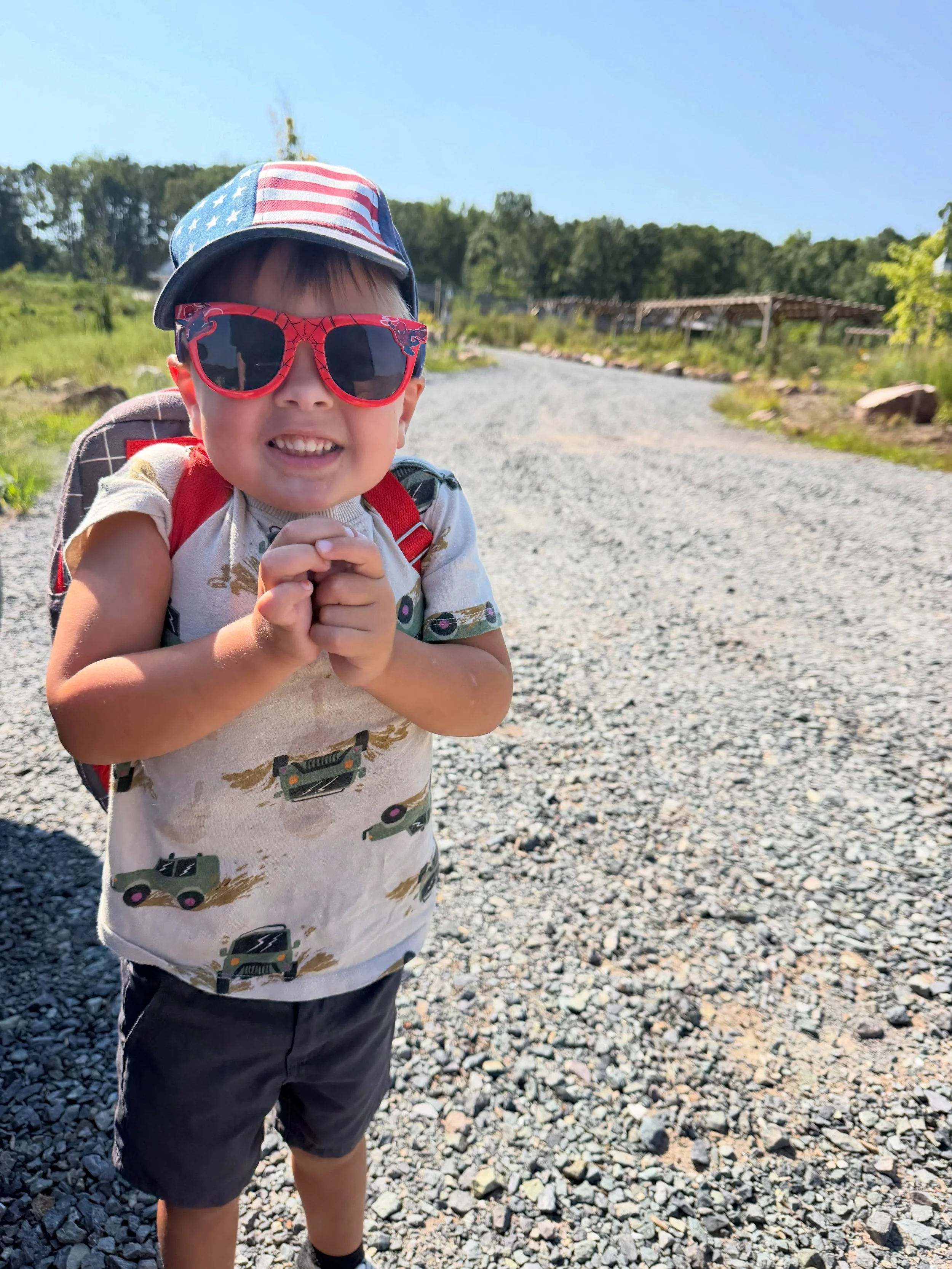 I&rsquo;ll never get over this community and all the wonderful opportunities we have for our children here! 🥹

A structured lesson about plants + a hands-on activity, throwing rocks into the pond and climbing, picnic lunch together on big rocks, run