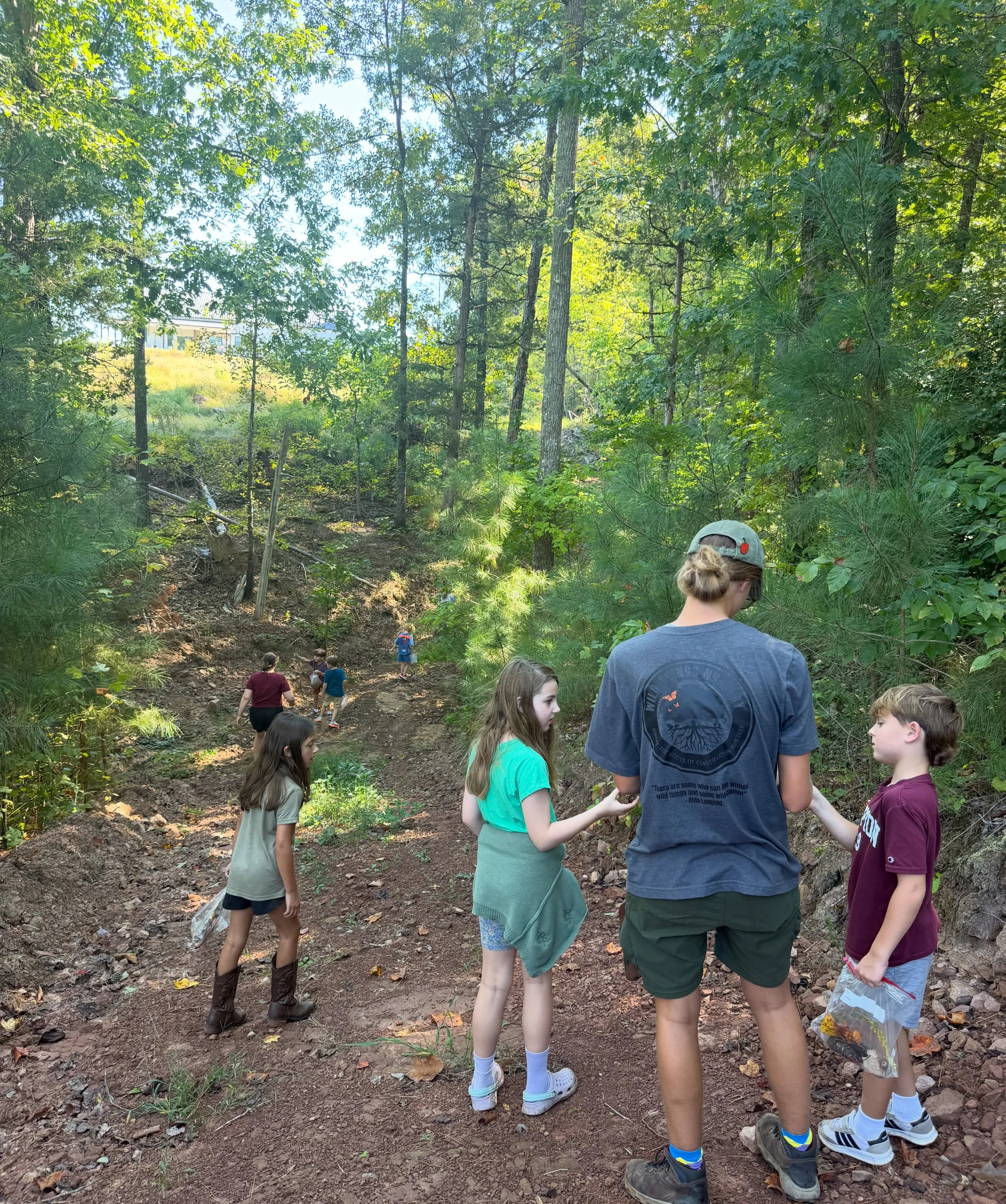 Not all classrooms have 4 walls 🌲🪵🌱☀️🍂

This has been one of the most fun collaborations this year &mdash; TCC Nature Club @ Wild Things! 🫶🏽 @longlivewildthings 

Last month we learned about plant systems, this month was all about camouflage. I