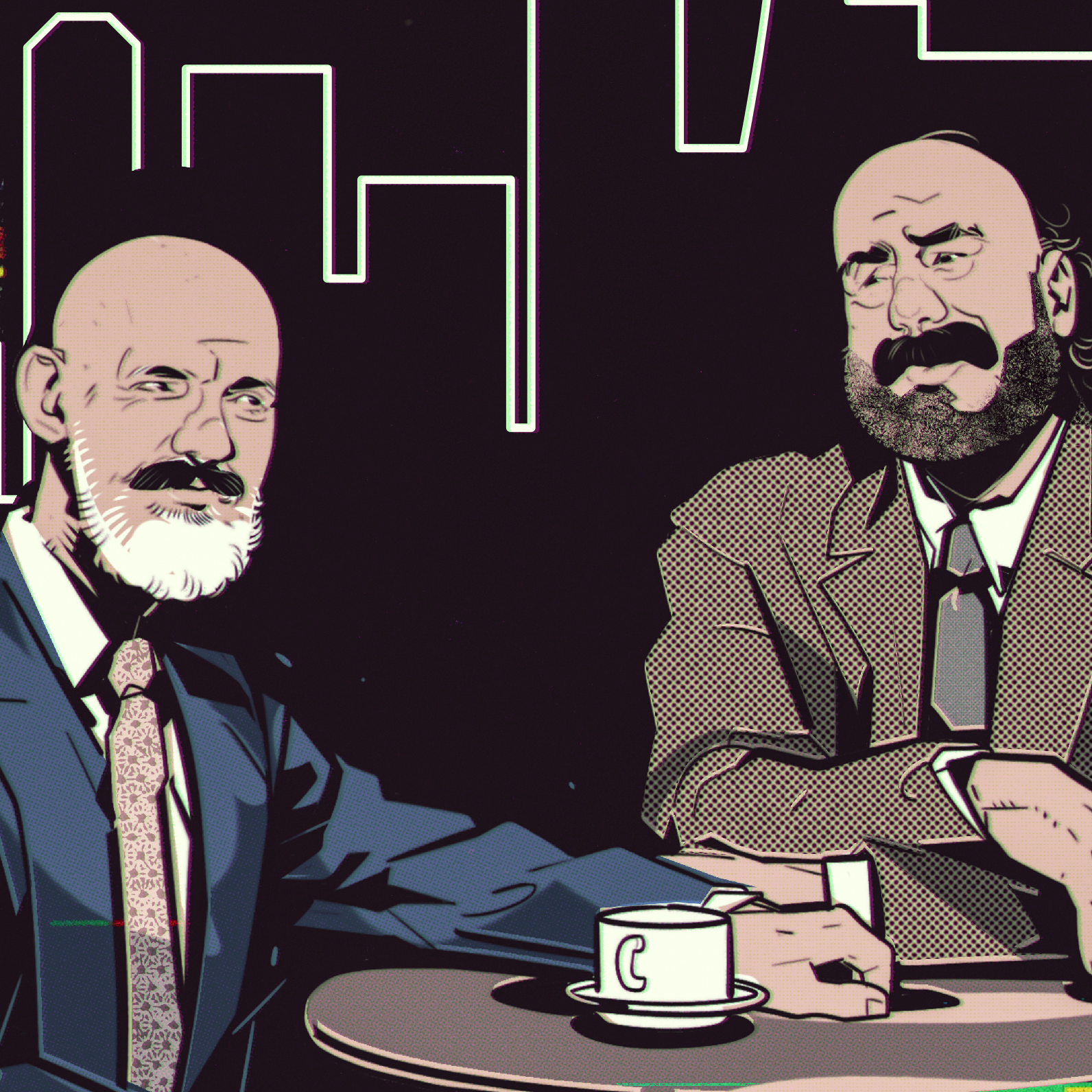 Drew and Glen and Frasier and Niles