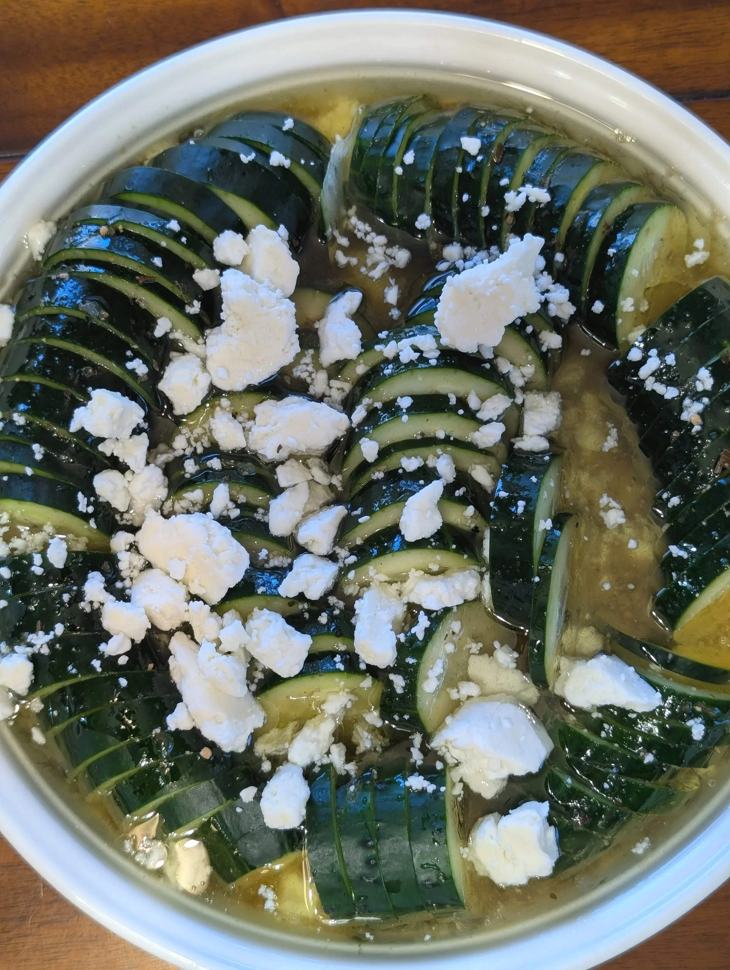 Greek Cucumber Salad