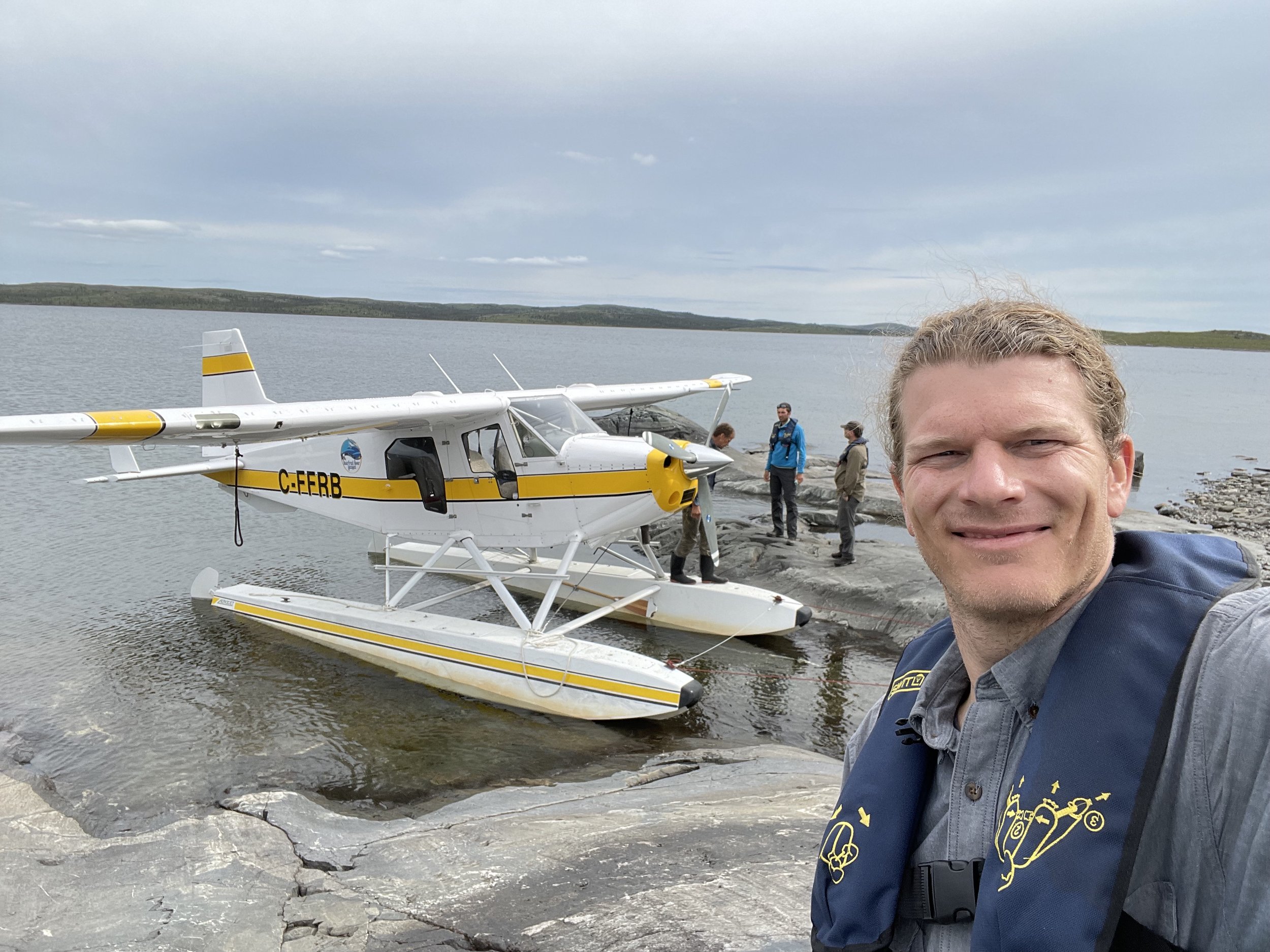 Float Plane Fieldwork on Point Lake