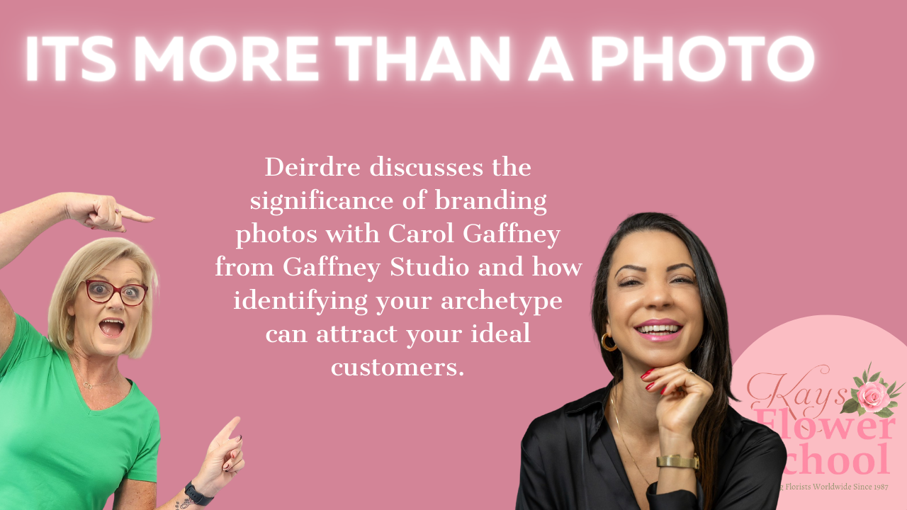 Episode 3 - Deirdre discusses branding photos with Carol Gaffney from Gaffney Studio.