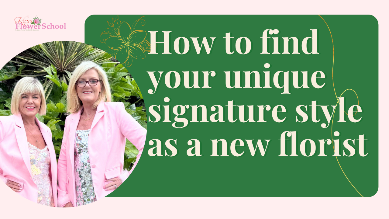 How to find your unique florist brand and style