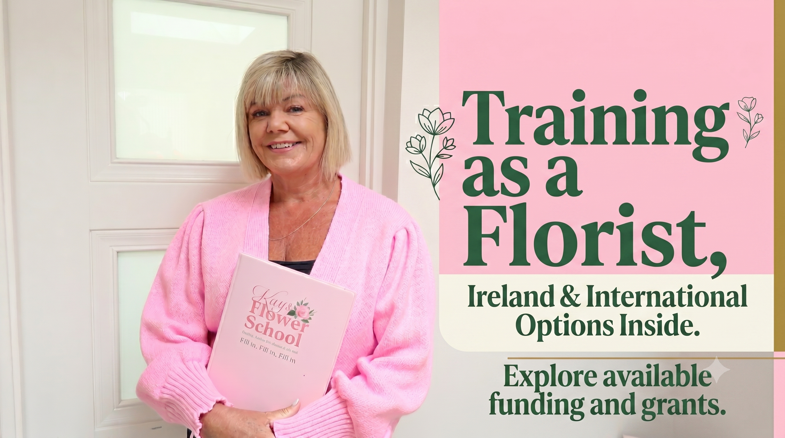 Changing Your Career to Floristry in Your 40s: How to Find Funding