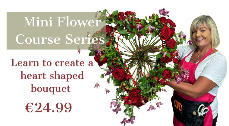 Valentine's Day Flower Classes for florists