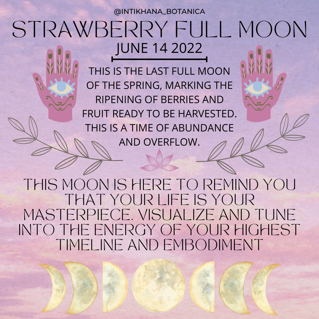 Strawberry Full Moon