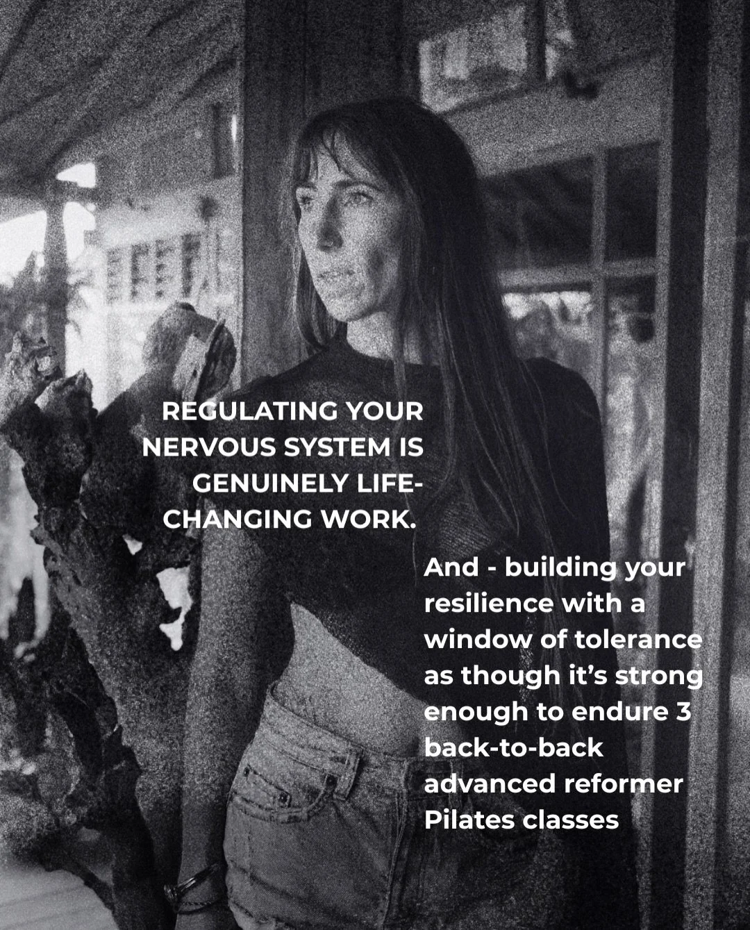 Feel it all - the immense joy, heartbreaking grief, celebrations, pleasure, rock bottom - the whole spectrum

Not about the love and light avoidance of realities

And not rocked by it

Save this for the next time someone tells you to just &ldquo;stay