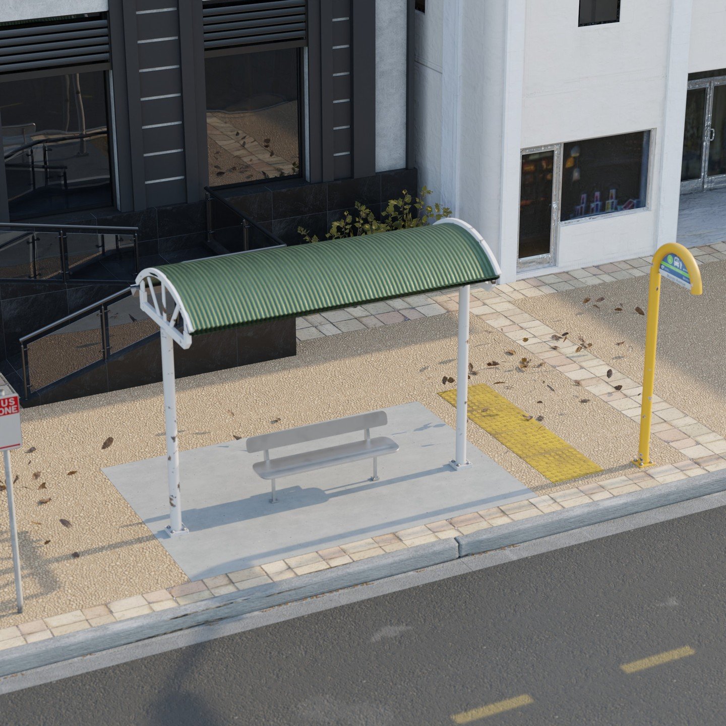 Townsville bus stop, day vs night. A scene I created for a video I am excited to share in the upcoming weeks.

#townsville #townsvilleshines #3dscene #3d #3dart #townsvillebusiness