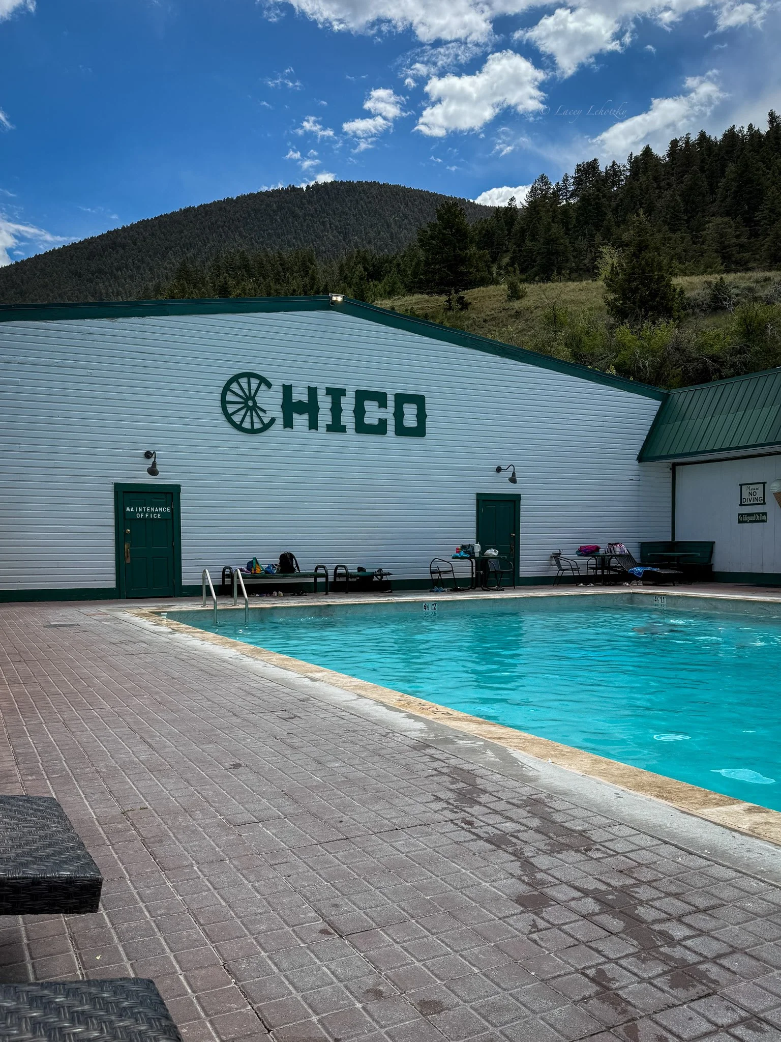 chico hot springs in paradise valley outside of yellowstone national park