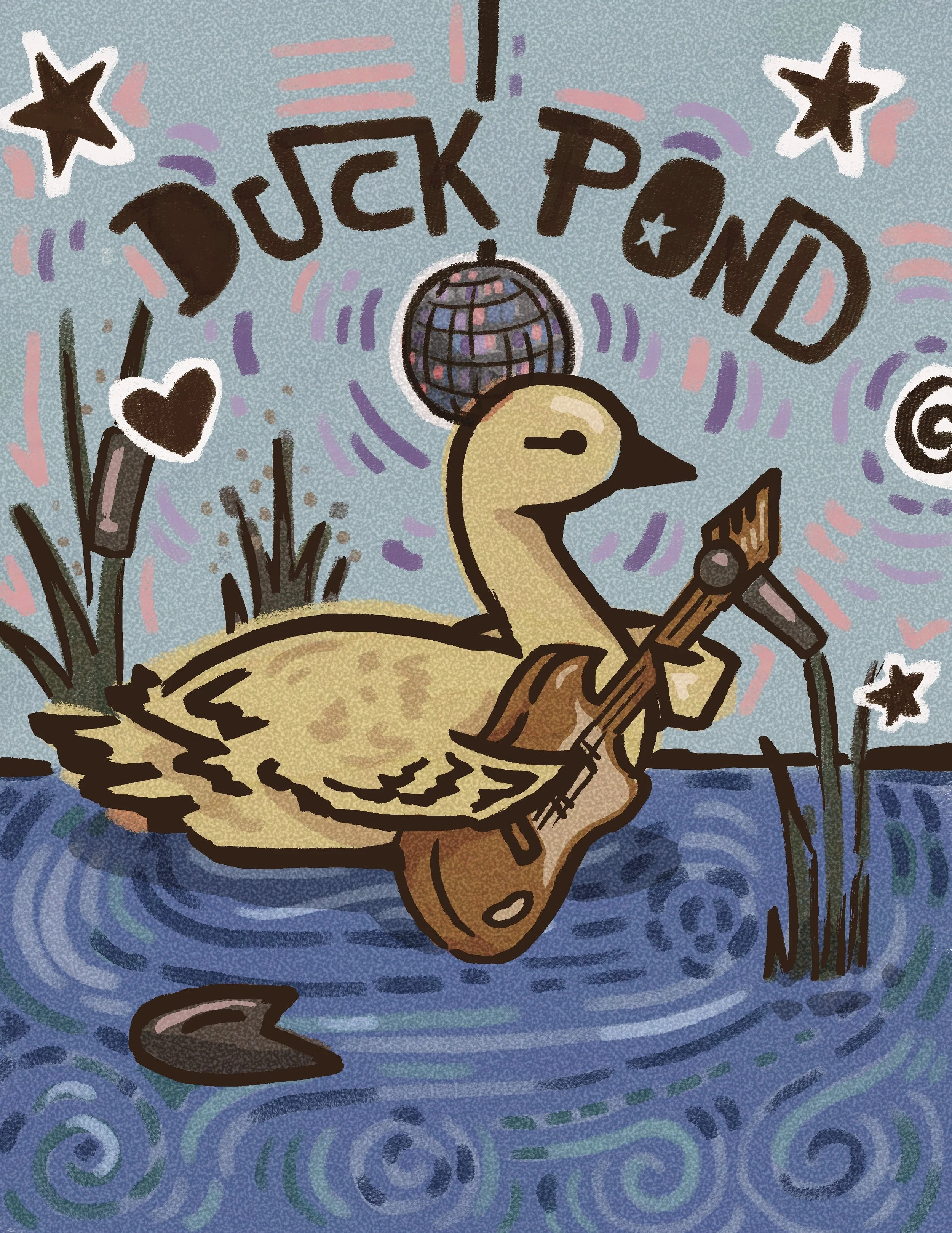 Duck Pond Floating to the Top