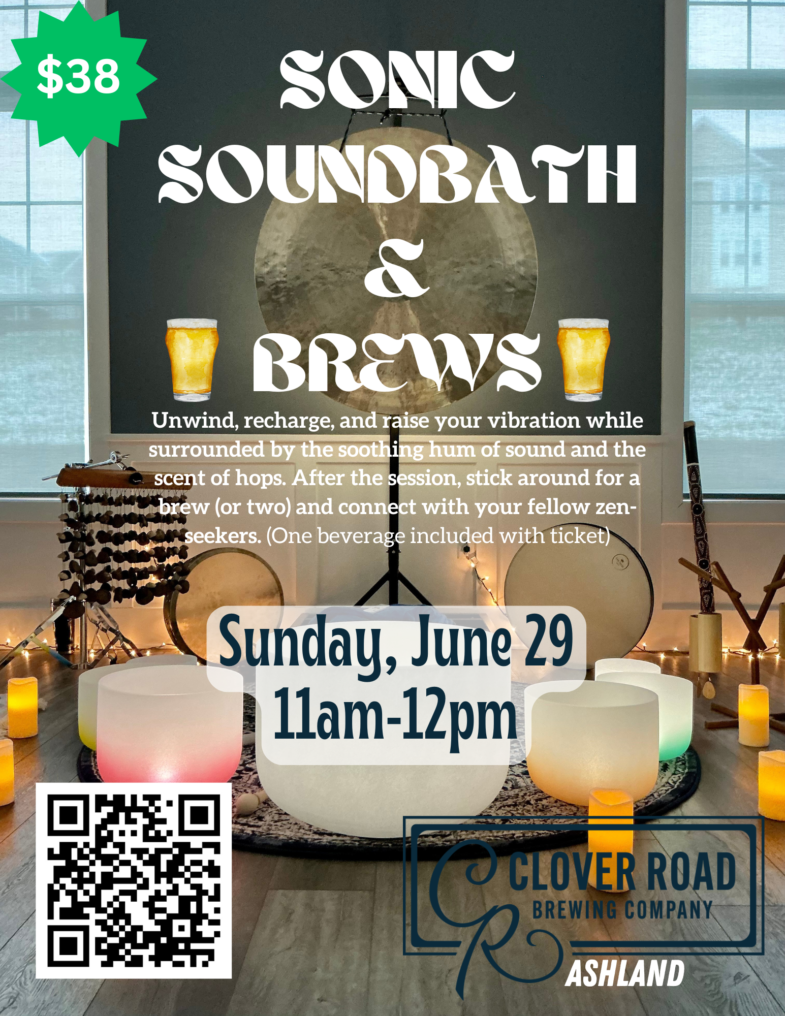 Sound Bath and Brews