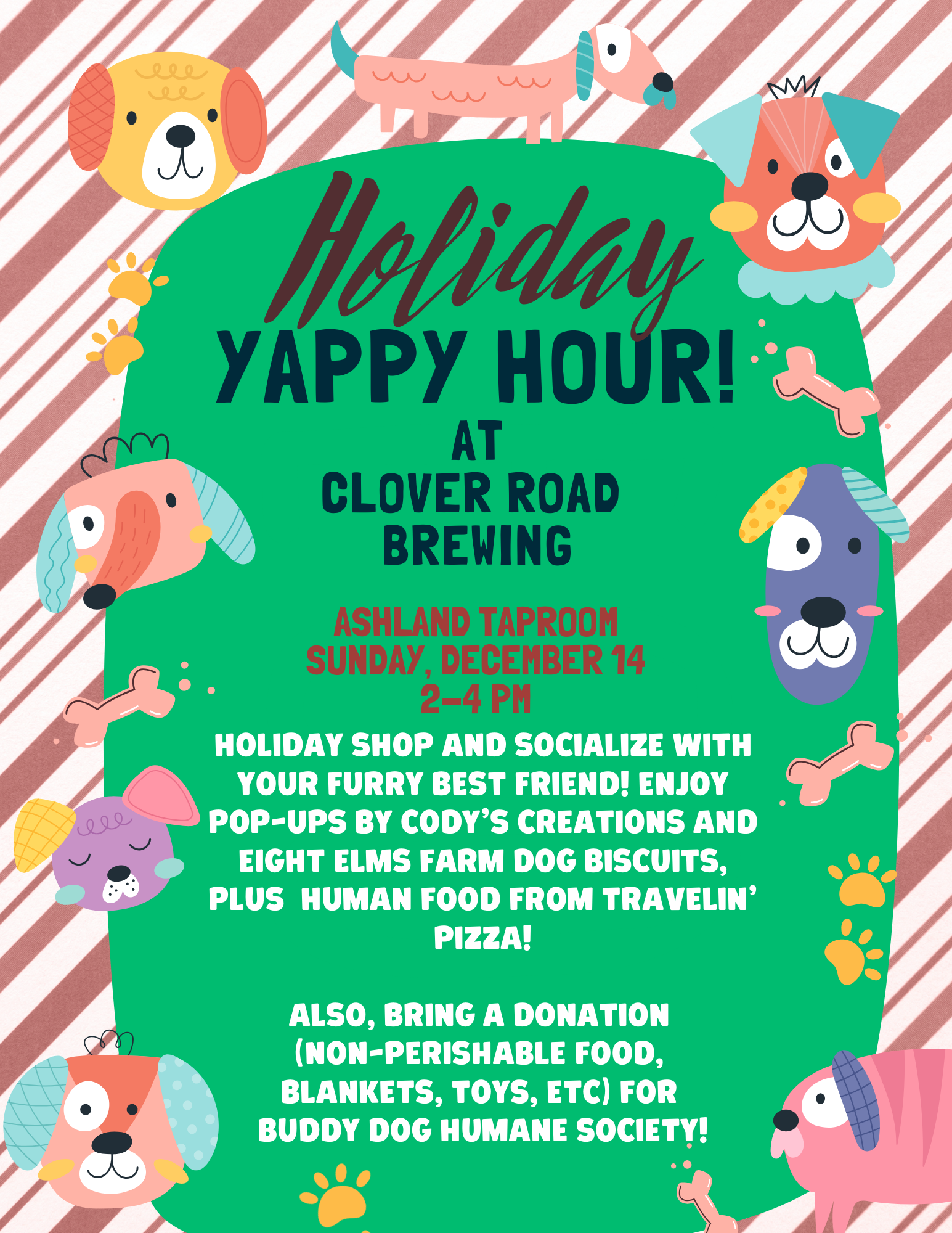 Holiday Yappy Hour!