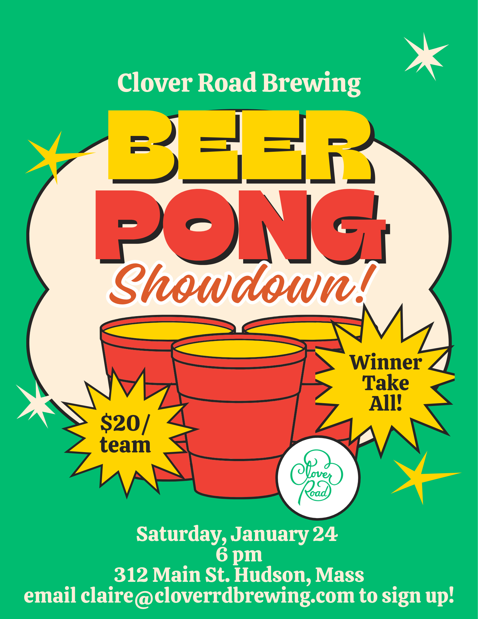 Beer Pong Showdown!