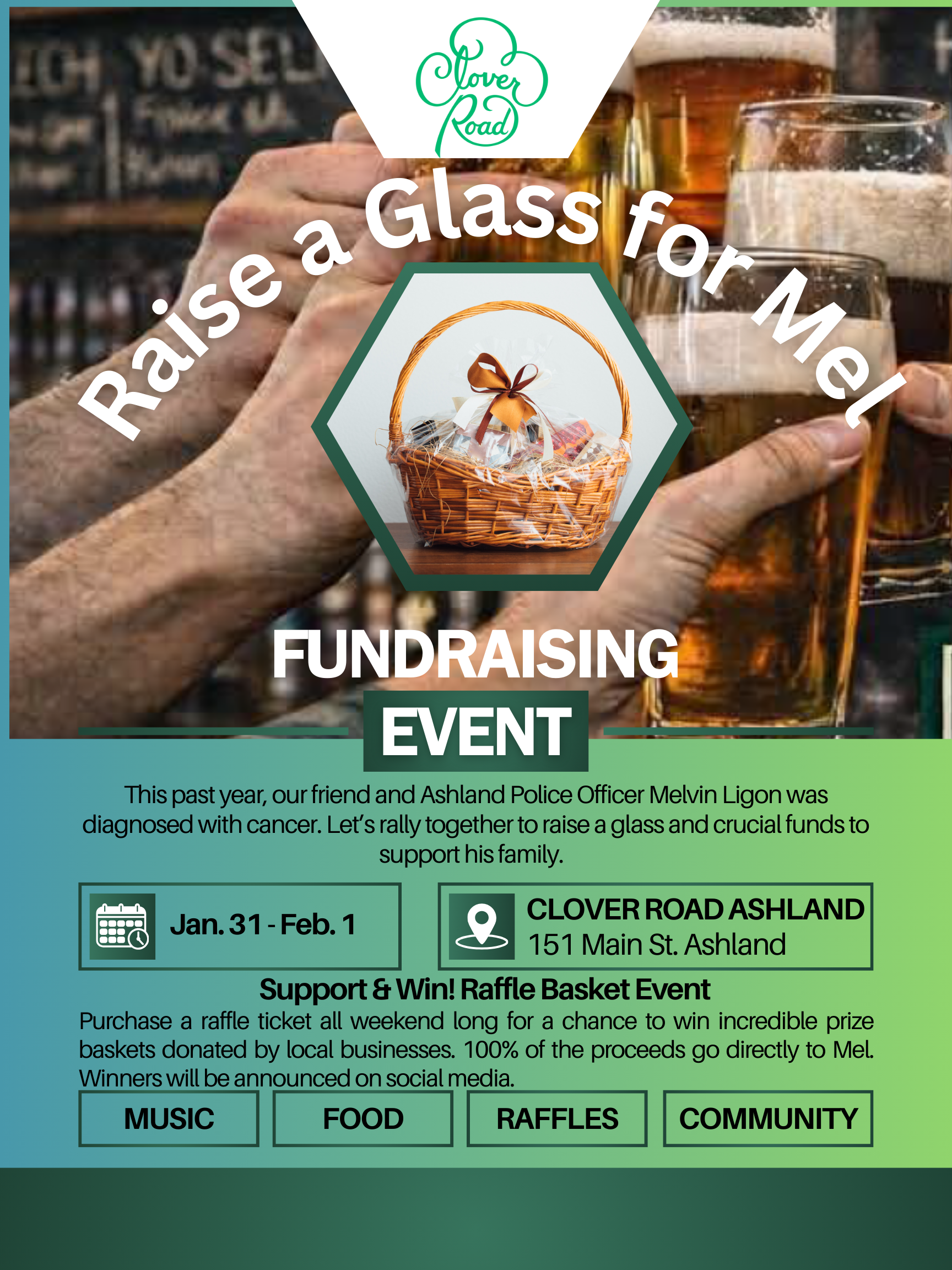 Fundraiser for Officer Mel Ligon