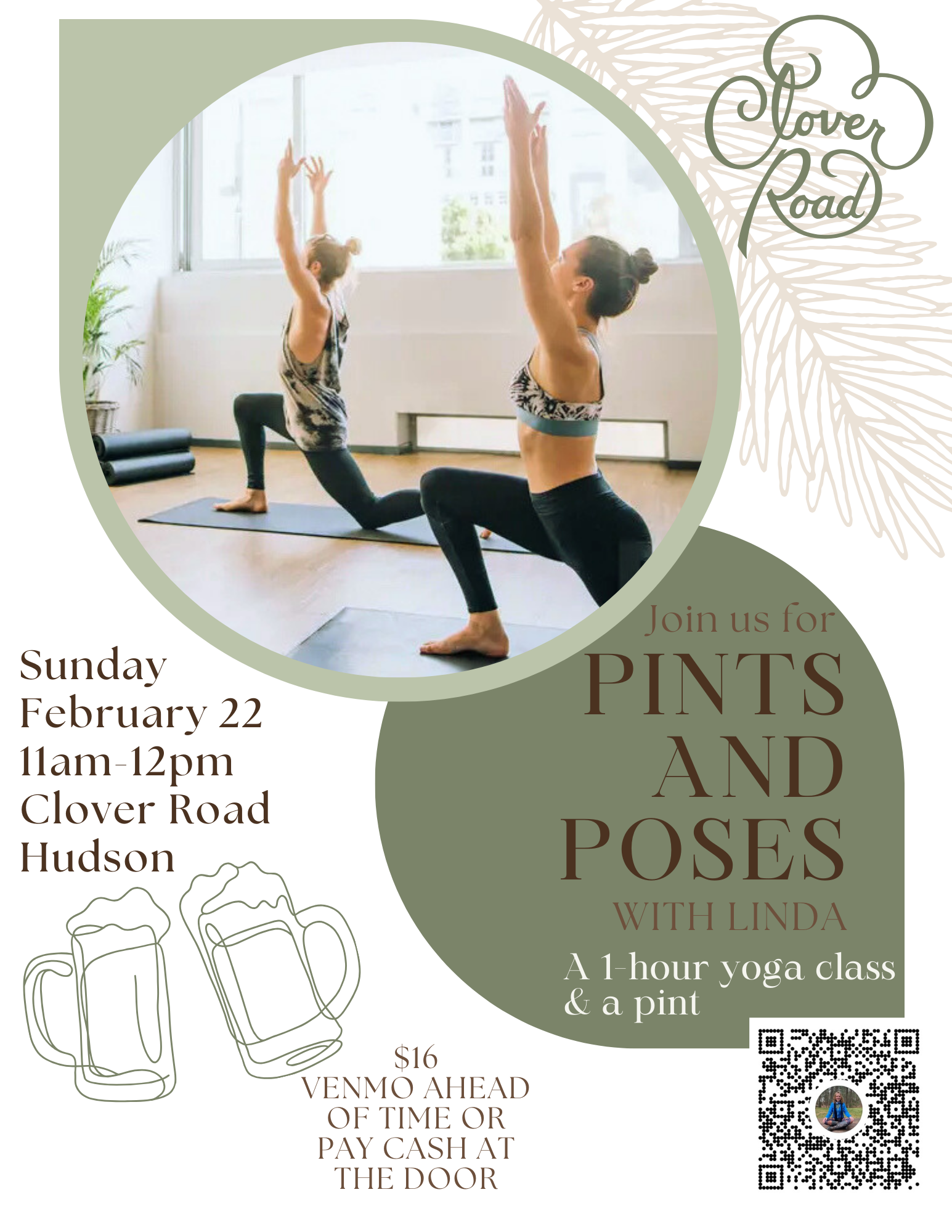 Pints & Poses Taproom Yoga