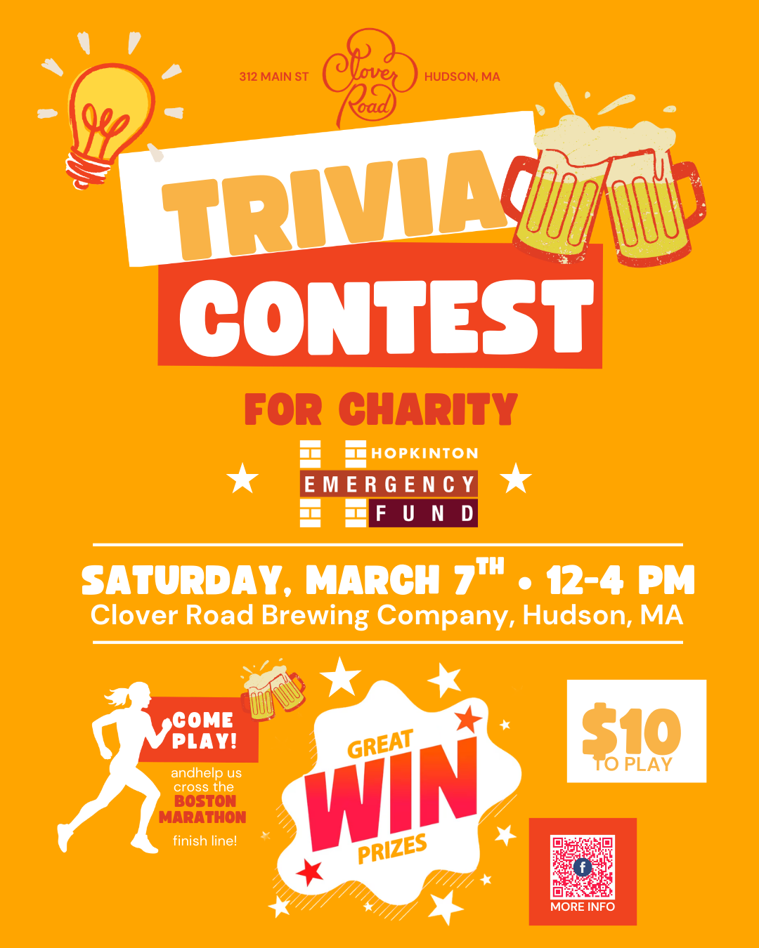 Boston Marathon Trivia Fundraiser