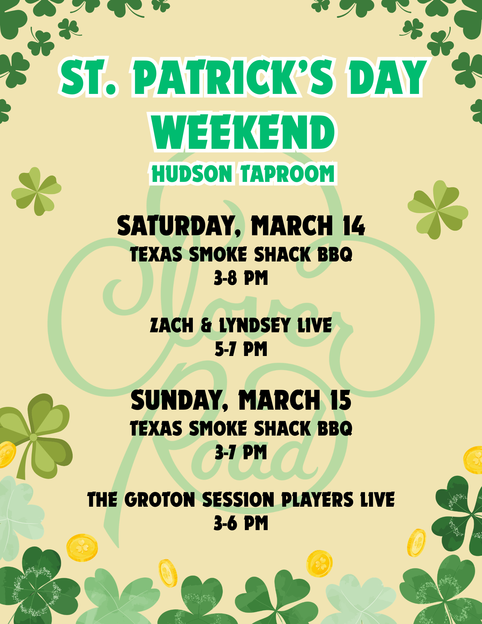 St. Patrick's Day Weekend