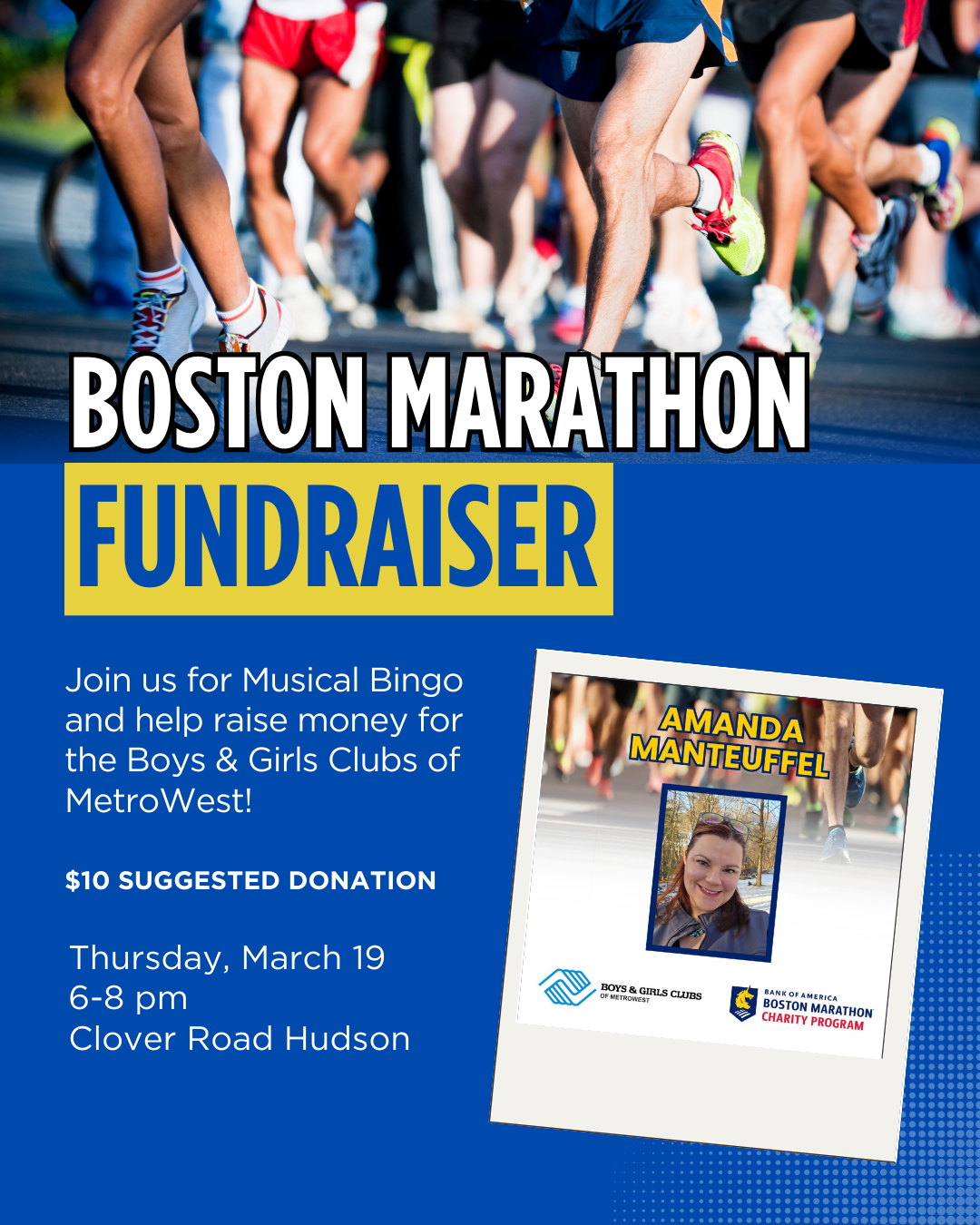 Musical Bingo Fundraiser for the Boys & Girls Clubs MetroWest