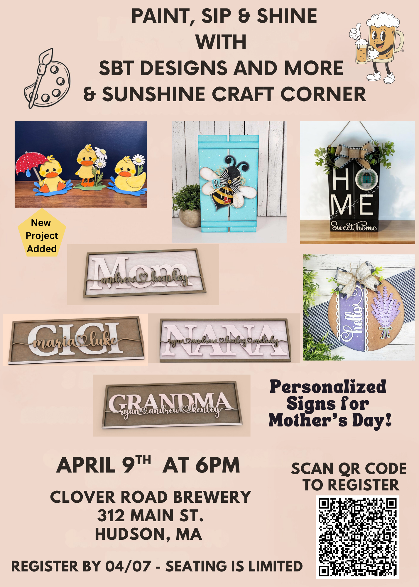 Paint, Sip, and Shine