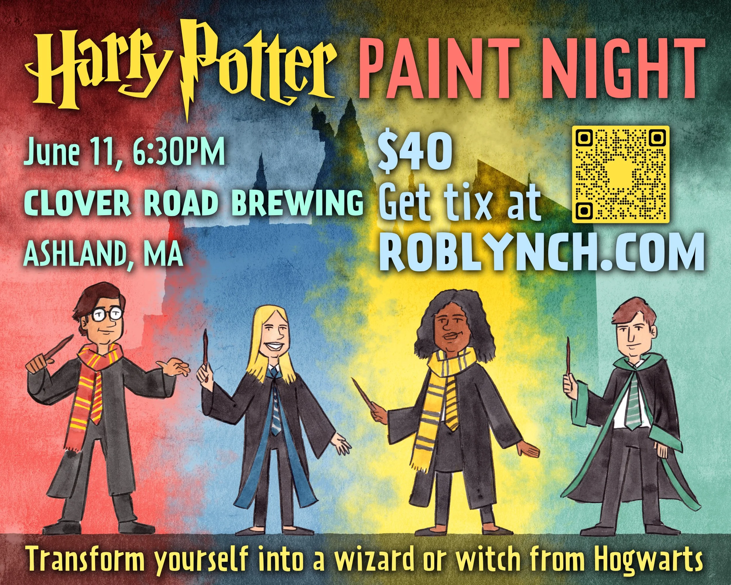 Harry Potter Paint Night