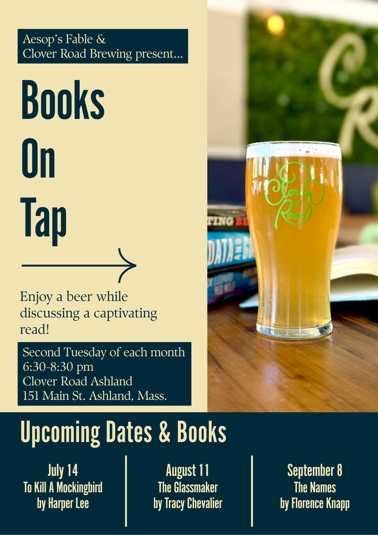 Books On Tap Book Club