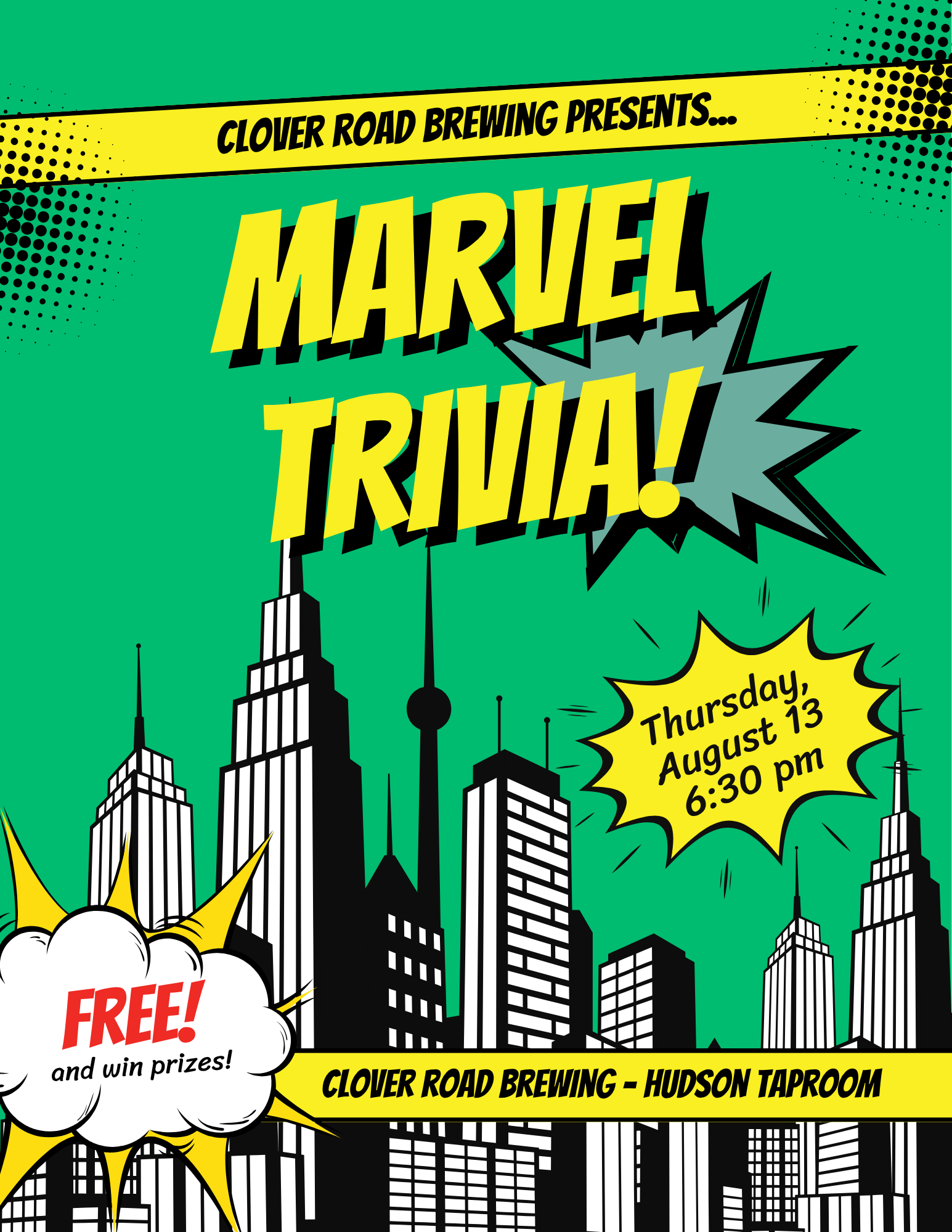 Marvel Trivia Night