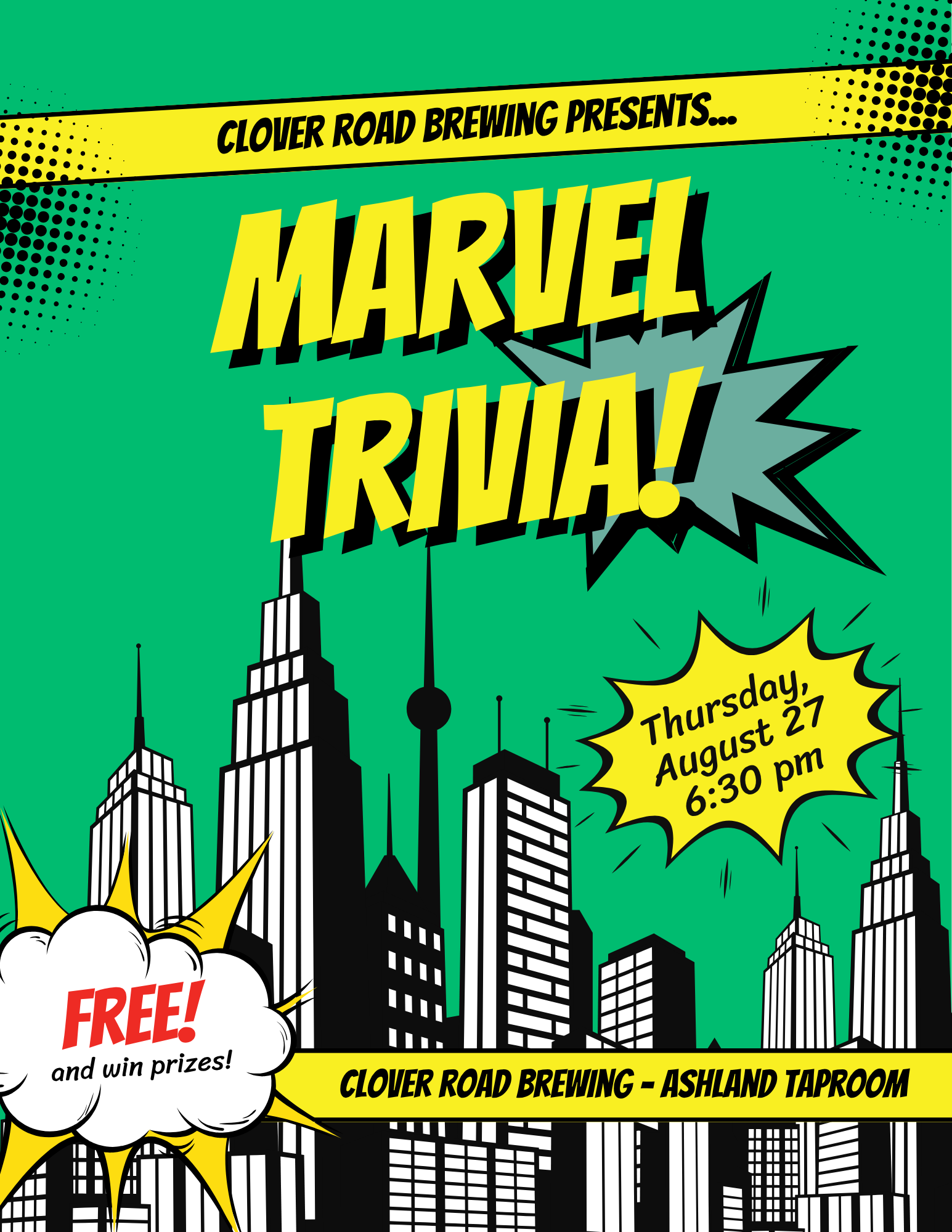 Marvel Trivia Night