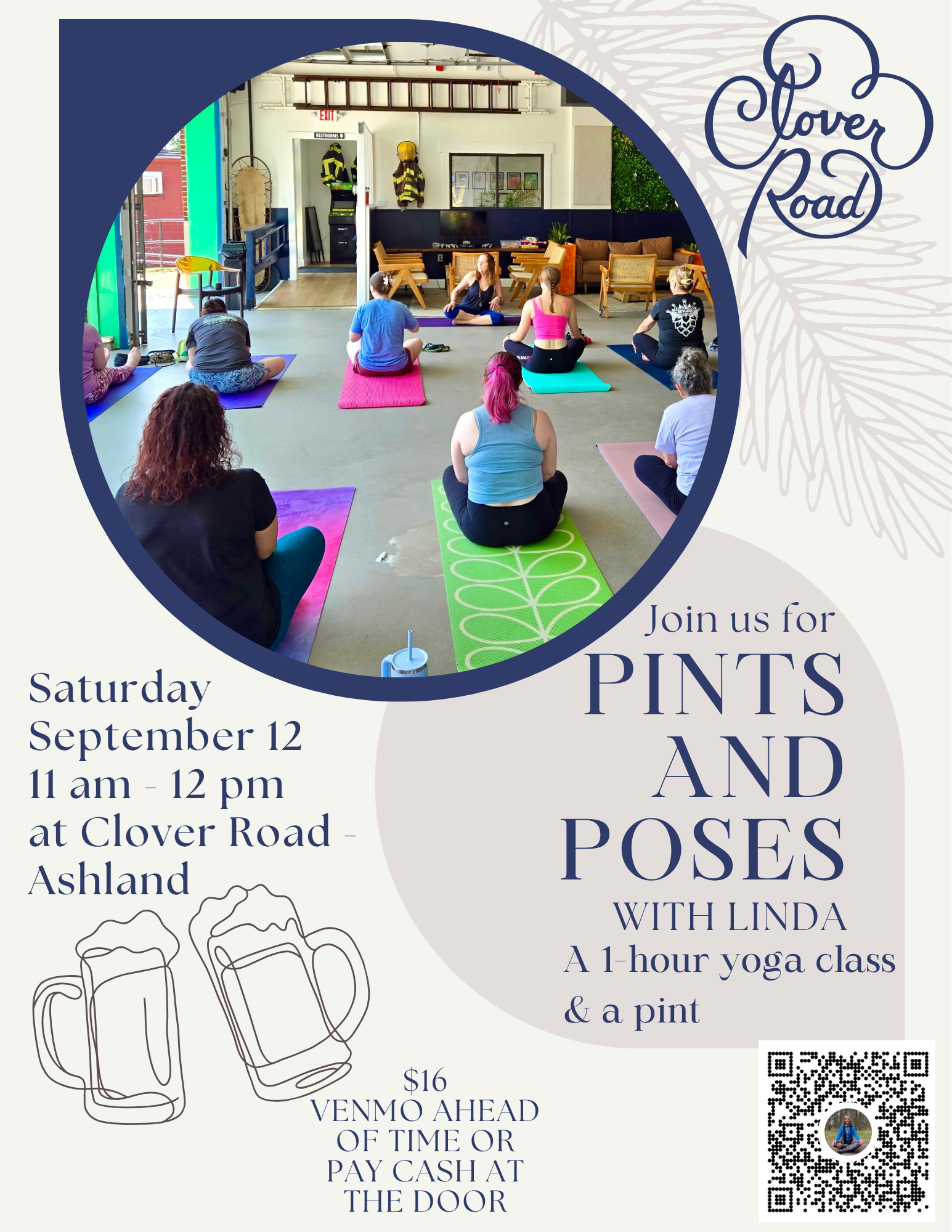 Pints & Poses Taproom Yoga