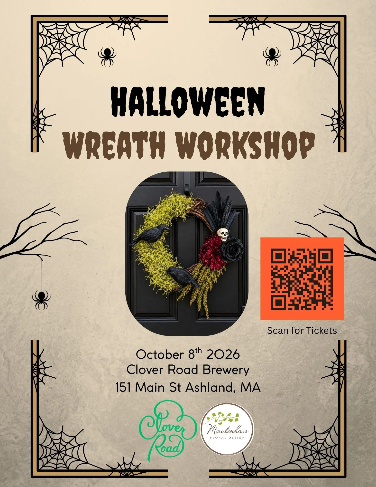 Halloween Wreath Workshop
