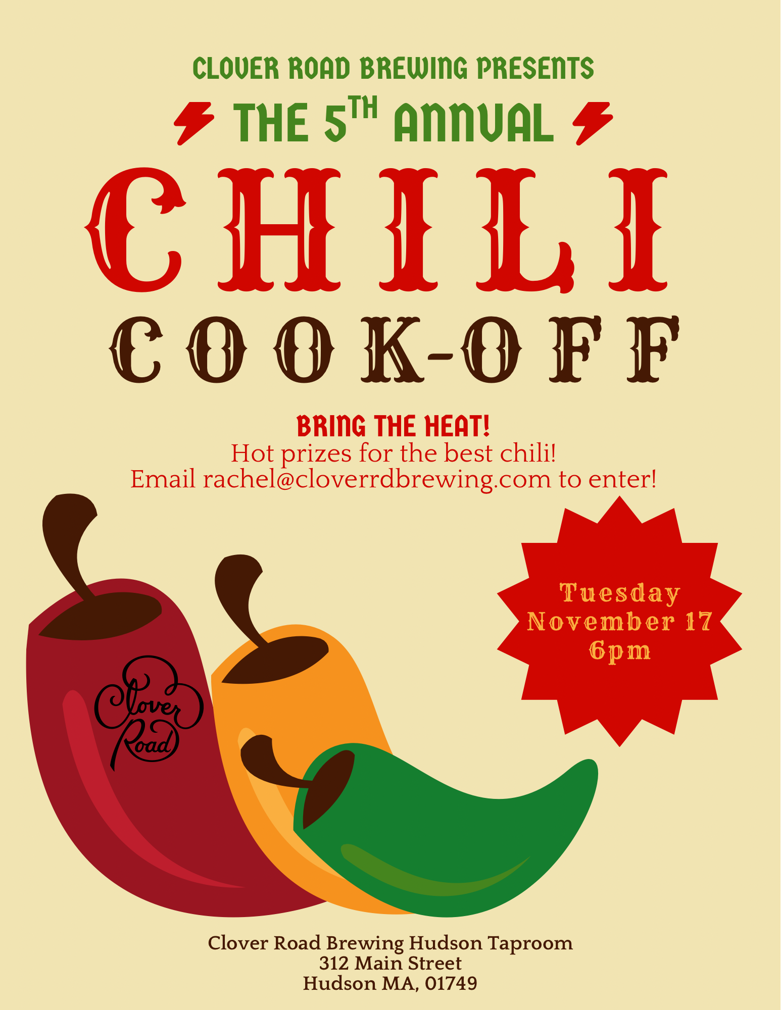 The 5th Annual Chili Cook-Off!