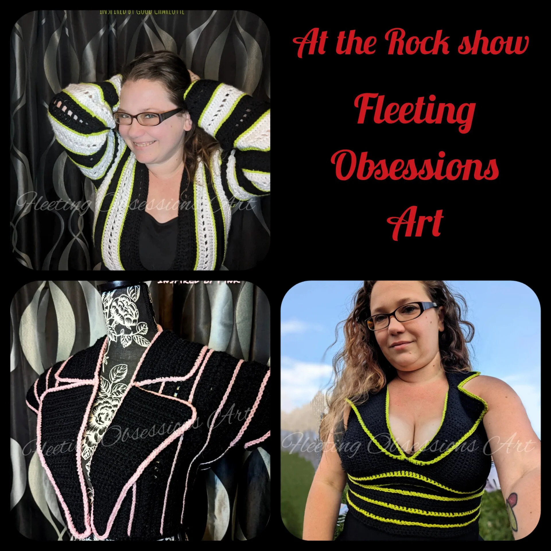 PATTERN At the Rock Show Top